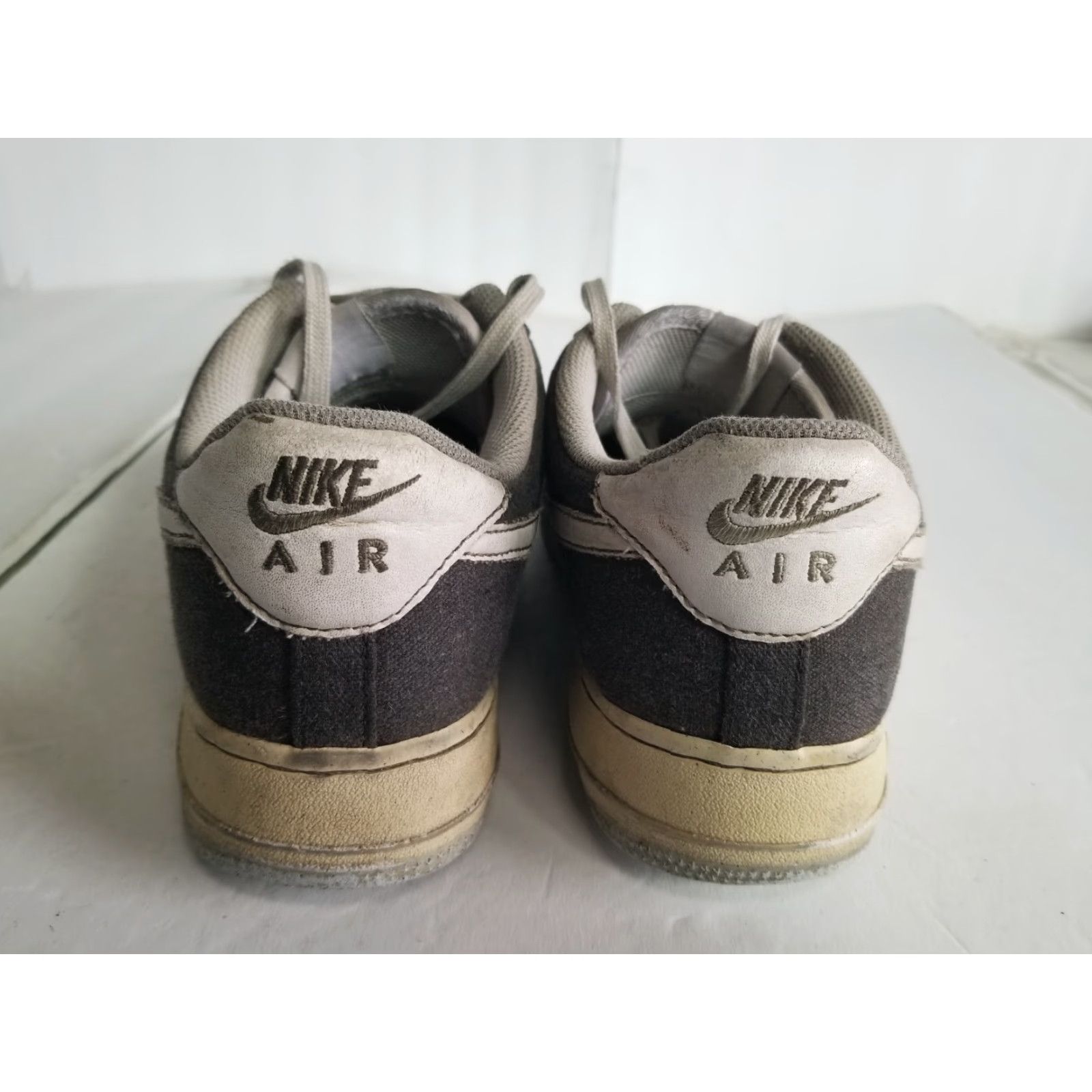 Nike Nike Air Force 1 Low Recycled Canvas Men 9.5 Iron Grey CN0866-002 Nike Air Force 1 Low Men Sneaker Gray Iron Grey Recycled Canvas 9.5 Mens Size US 10 / EU 43 - 3 Thumbnail