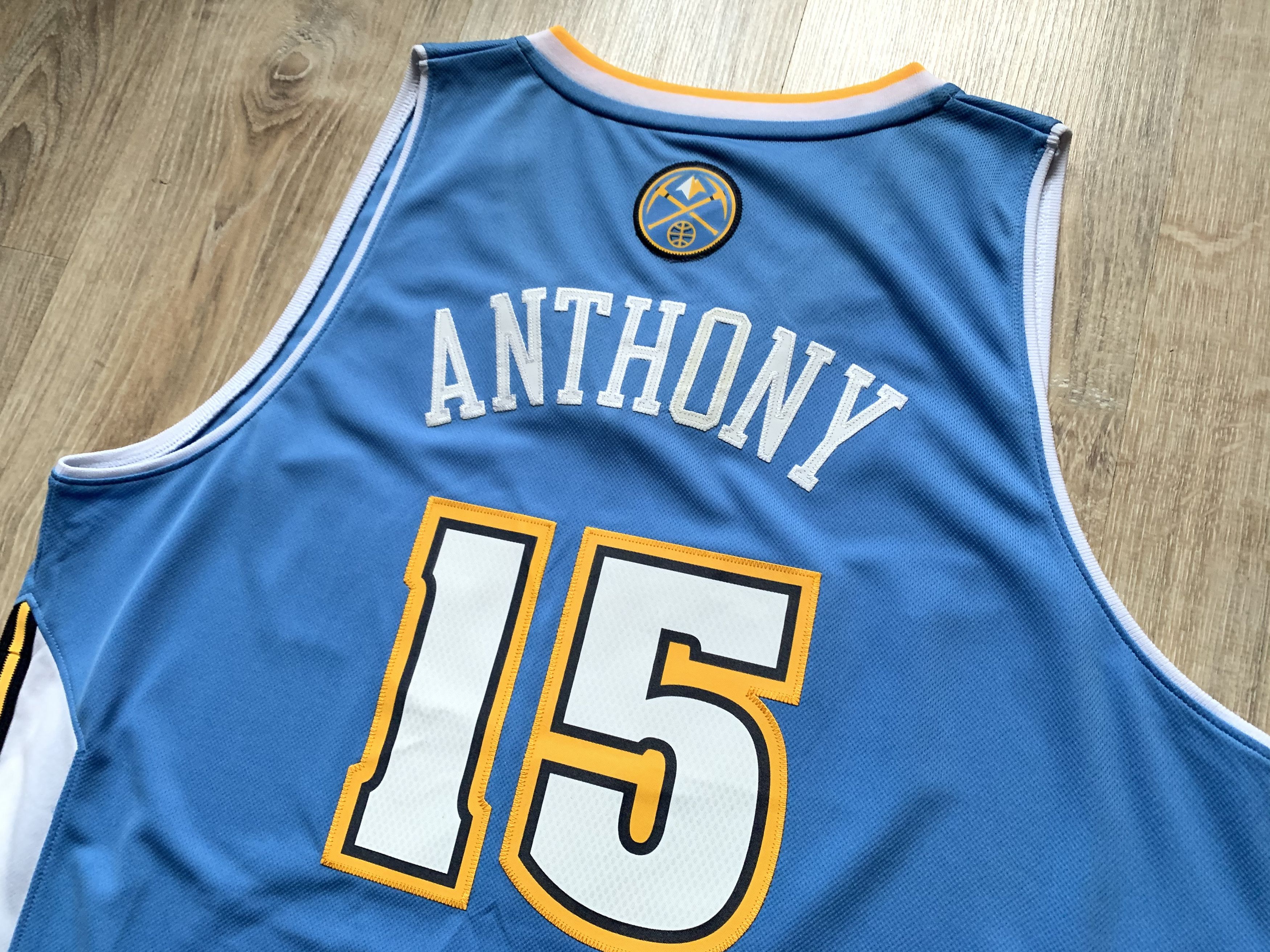 Adidas × NBA × Vintage NBA Denver Nuggets Carmelo Anthony #15 Jersey Size US L / EU 52-54 / 3 - 11 Thumbnail
