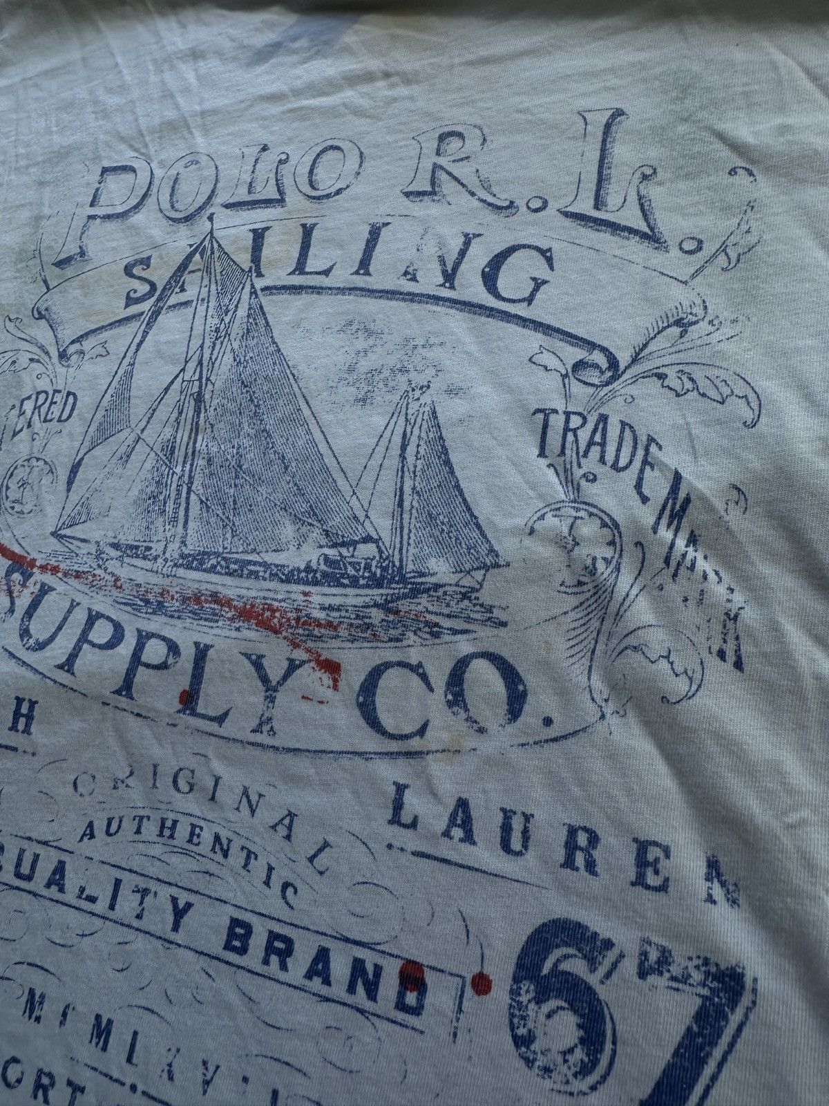 Polo Ralph Lauren SAILING SUPPLY CO 🚨 RALPH LAUREN NATIVE USA T-SHIRT Size US L / EU 52-54 / 3 - 11 Thumbnail