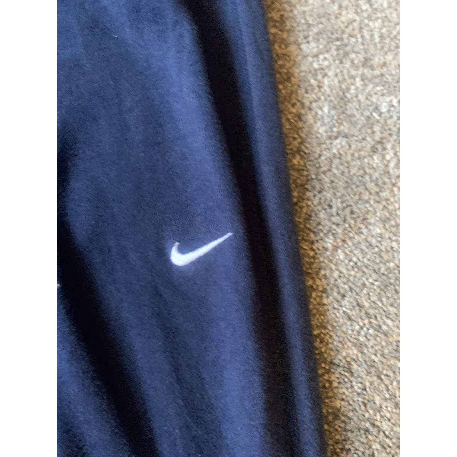 Nike VINTAGE Women’s NIKE Blue Zipper Pockets Sweat Pants M (8-10) Womens Size 32" / US 10 / IT 46 - 2 Thumbnail
