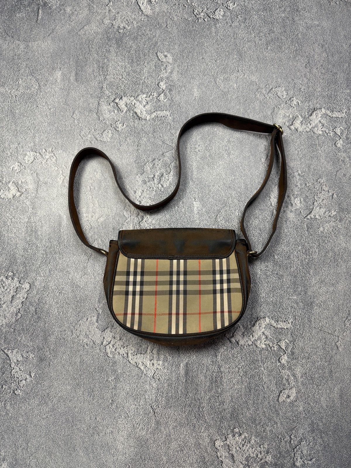 Burberry Vintage Burberrys Monogram Crossbody Bag Size ONE SIZE - 2 Thumbnail