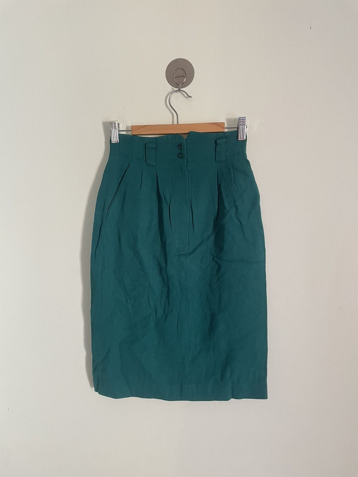image of Christian Dior Monsieur x Vintage Christian Dior High Waisted in Green, Women's (Size 24)