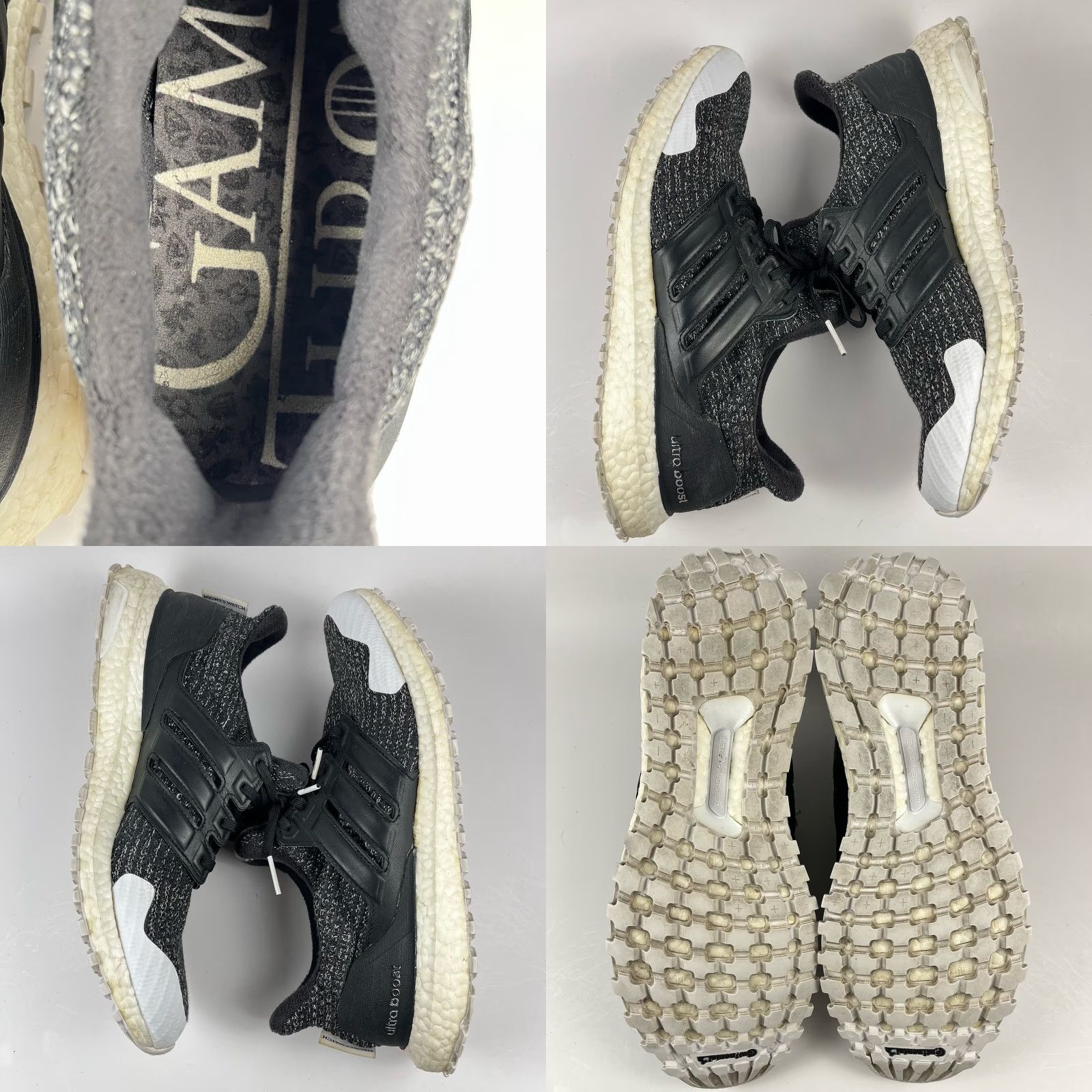 Adidas adidas Game Of Thrones x UltraBoost 4.0 Night's Watch Men’s Size 12 Shoes EE3707 Size ONE SIZE - 8 Thumbnail