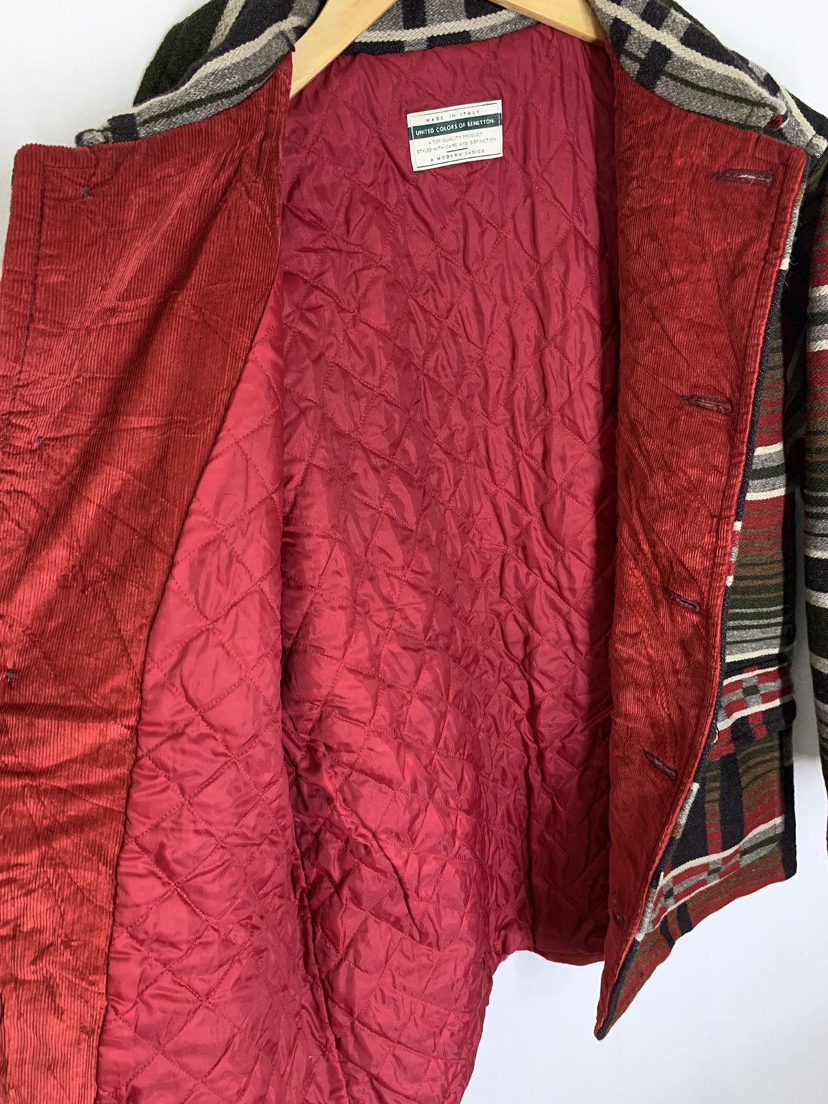 Vintage Vintage United Colour of Benetton Blanket Native Jacket Size US M / EU 48-50 / 2 - 10 Thumbnail