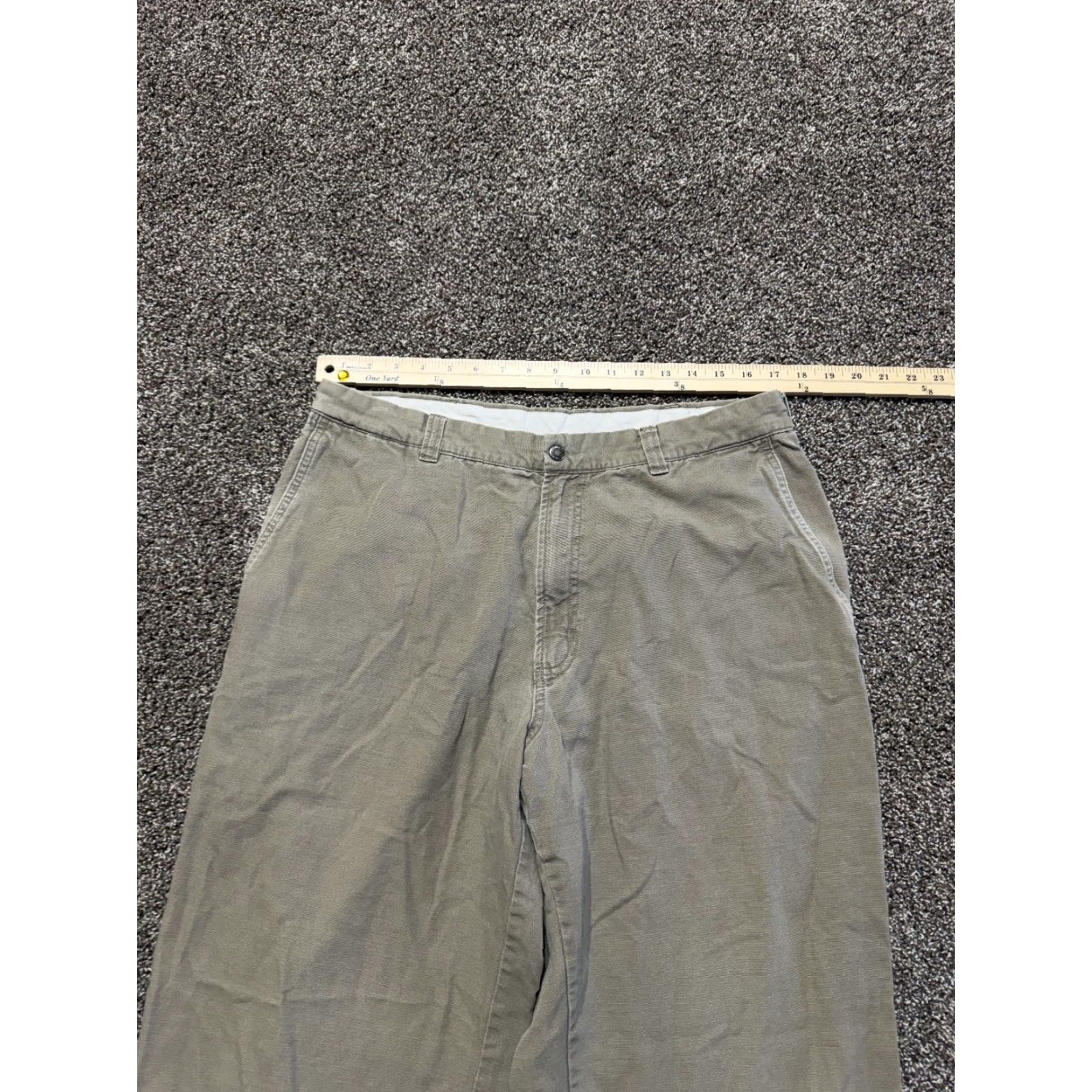 Vintage VINTAGE Columbia Mens Pants Size 36 Tan Dress Casual 36X32 Side Zip Pocket Size US 36 / EU 52 - 6 Thumbnail