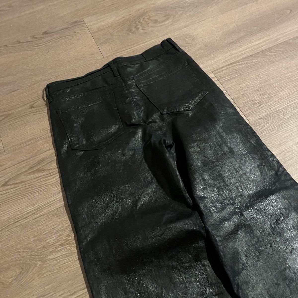J.Crew Custom Waxed/Painted Baggy Flares Size US 34 / EU 50 - 9 Thumbnail