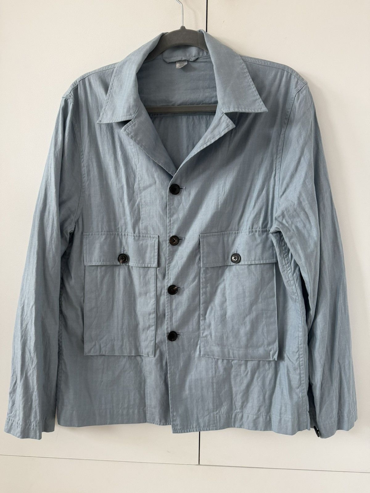 Paul Smith Paul Smith cotton-silk houndstooth shirt jacket Size US M / EU 48-50 / 2 - 1 Thumbnail