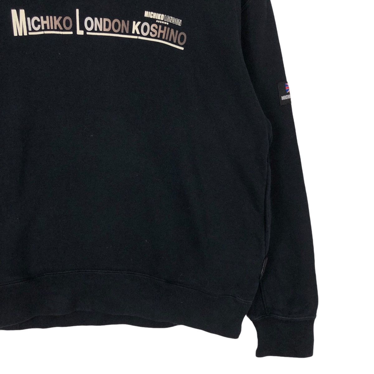 Japanese Brand × Michiko Koshino London × Vintage Michiko London Koshino Vintage Sweatshirt 90s Wear Medium Size US M / EU 48-50 / 2 - 4 Thumbnail