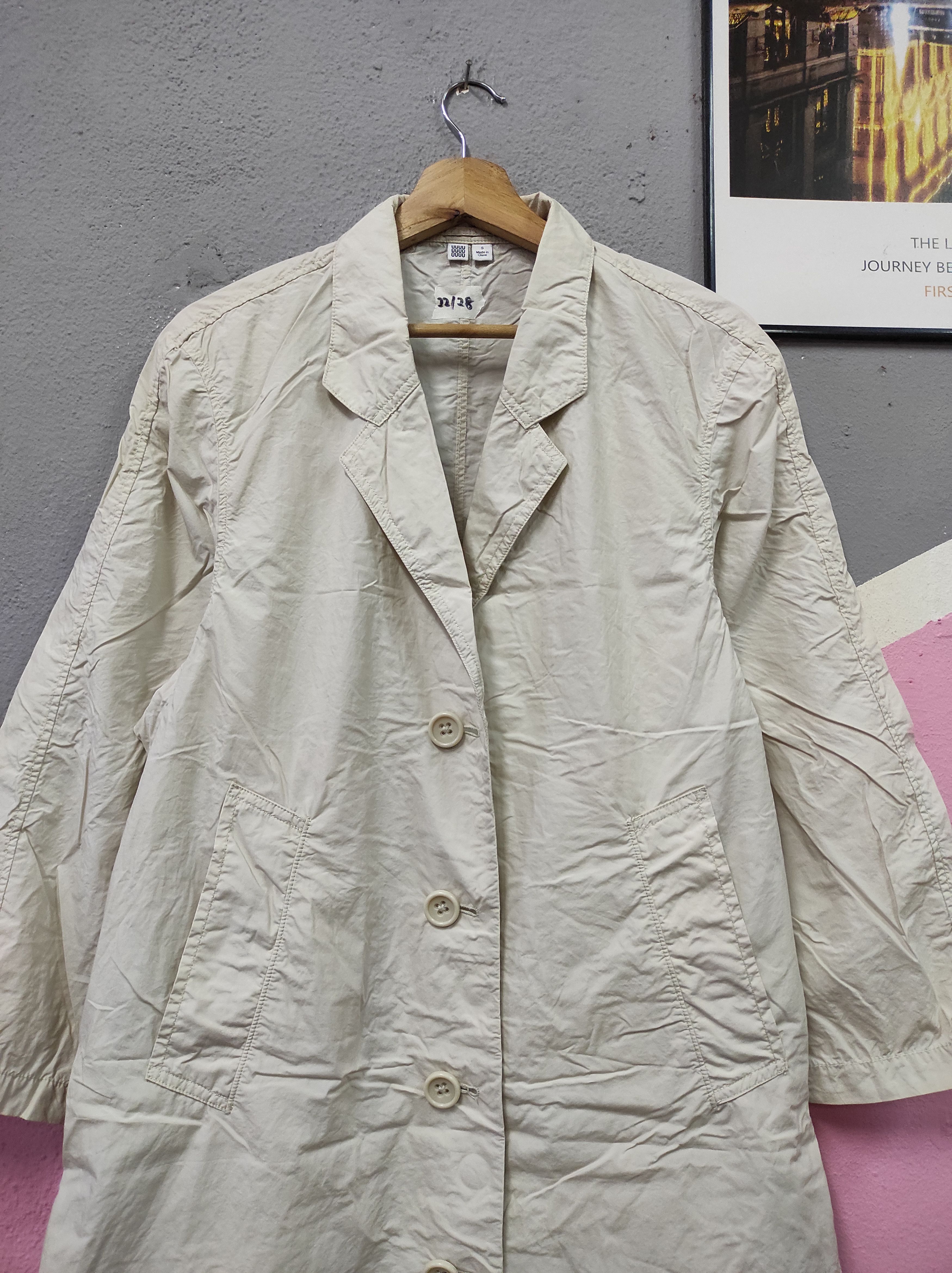 Lemaire × Uniqlo UNIQLO X LEMAIRE LIGHT OVERCOAT LONG JACKET Size S / US 4 / IT 40 - 2 Thumbnail