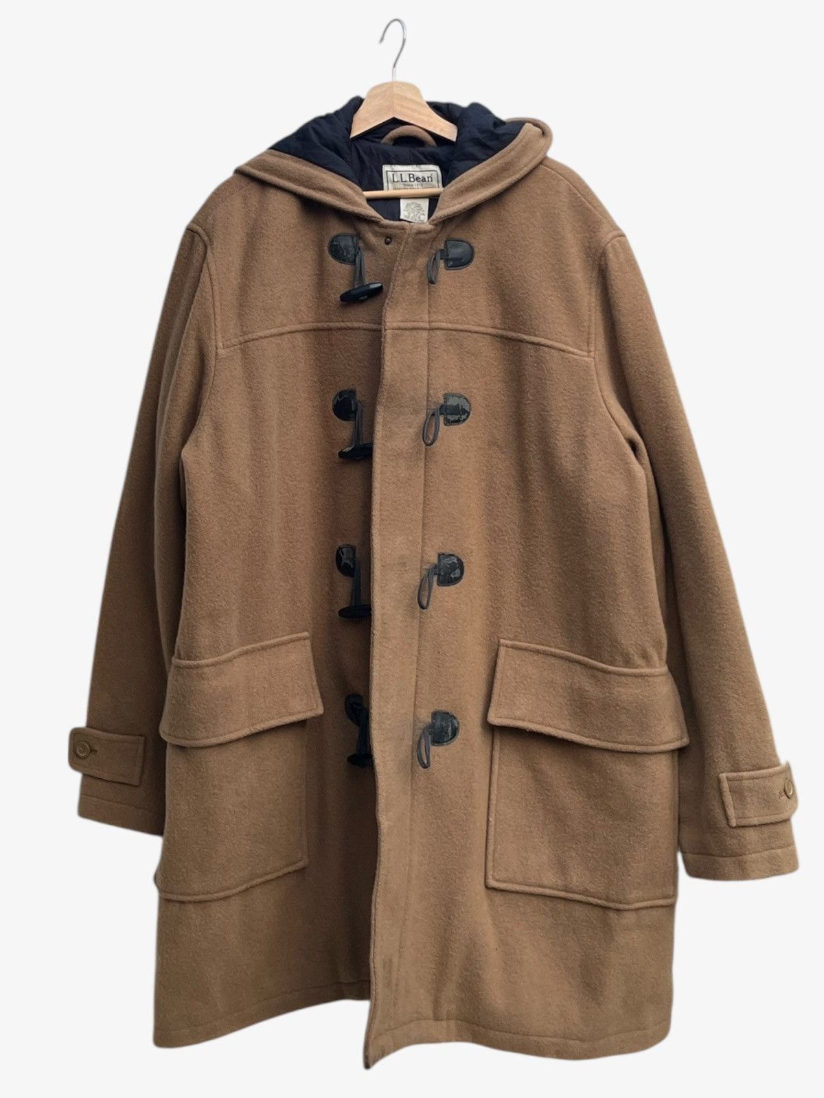 L.L. Bean L.L.Bean Wool Duffle Coat Thinsulate Insulation Size US XL / EU 56 / 4 - 2 Thumbnail