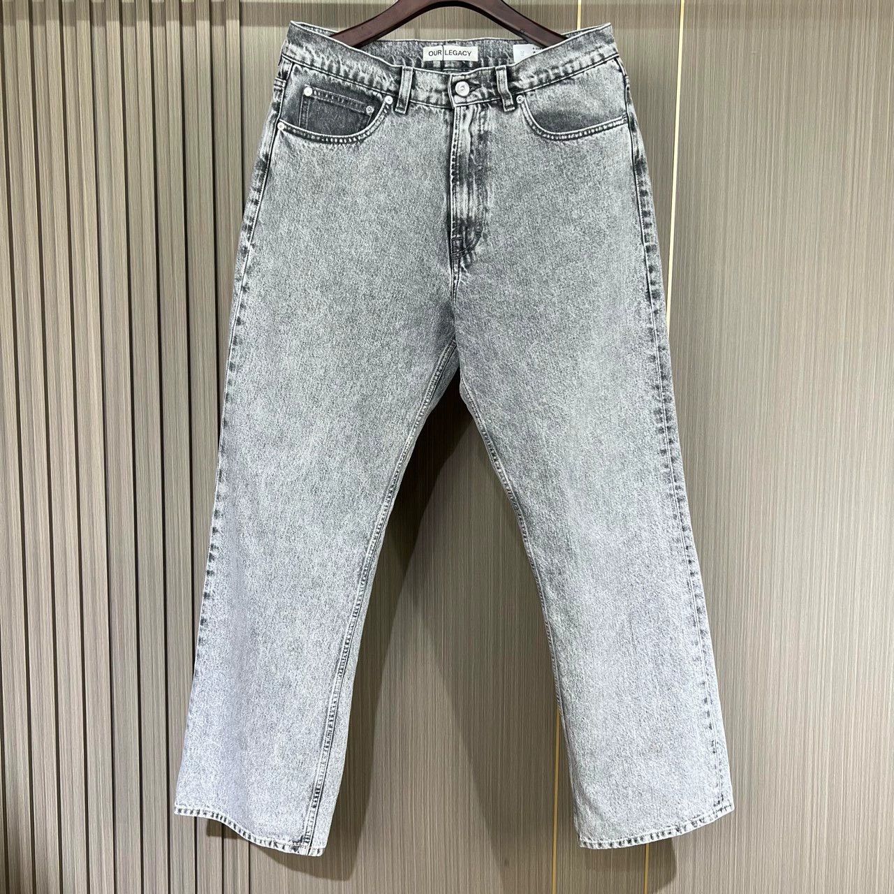 Our Legacy Our legacy Washed grey jeans Size US 32 / EU 48 - 1 Thumbnail