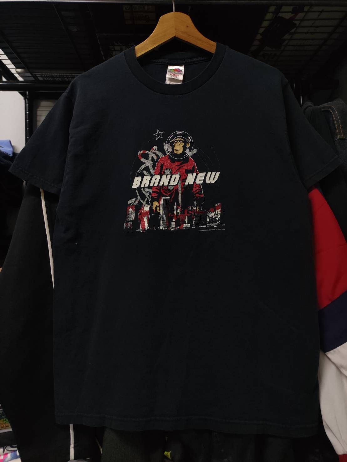 Band Tees Vtg 00's Brand New "Astronaut Chimpanzee" T-Shirt Size US M / EU 48-50 / 2 - 2 Thumbnail