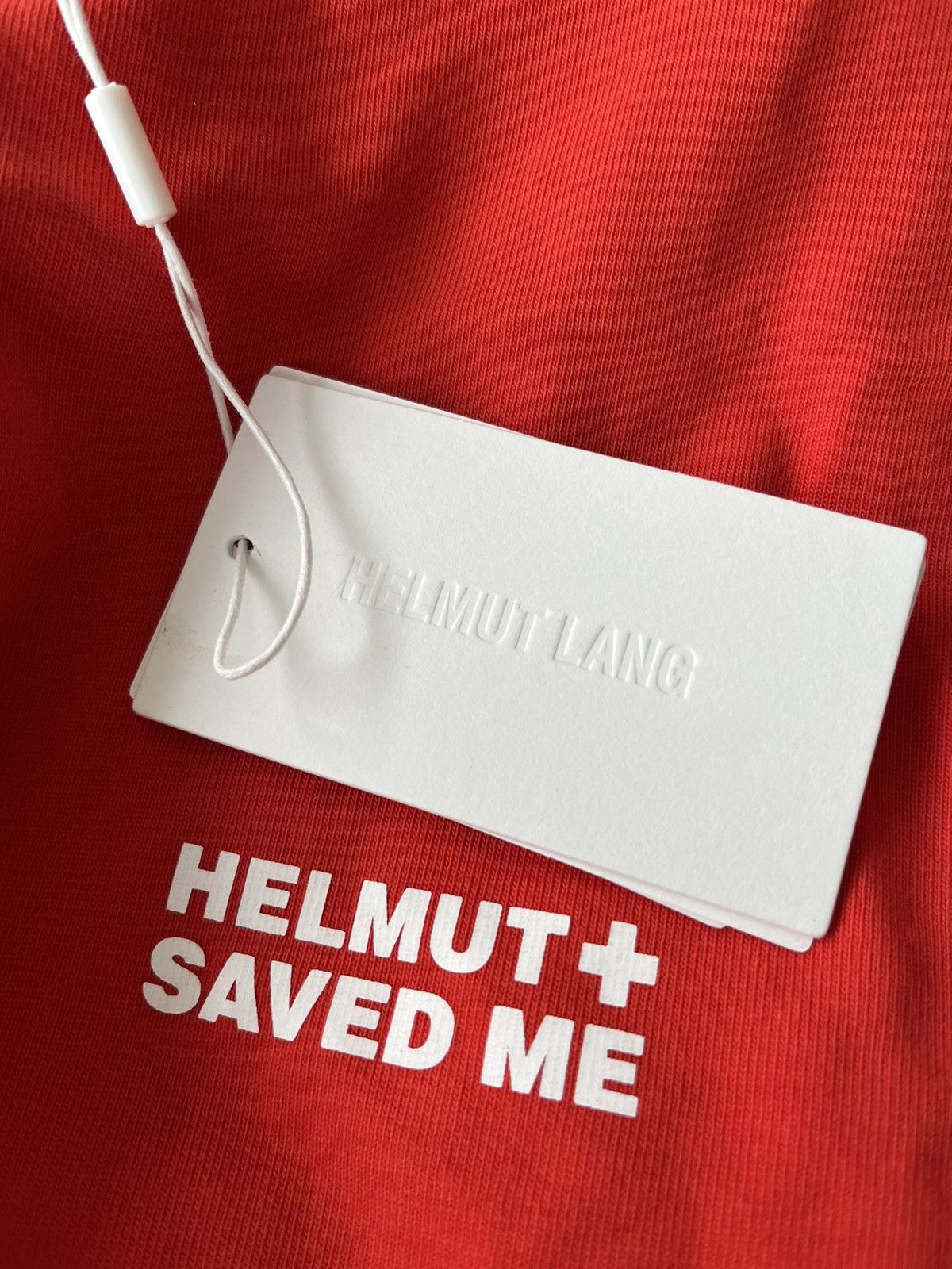 Helmut Lang Helmut Lang Limited Edition Brand New Runway Lifeguard Tee Size US XL / EU 56 / 4 - 3 Thumbnail