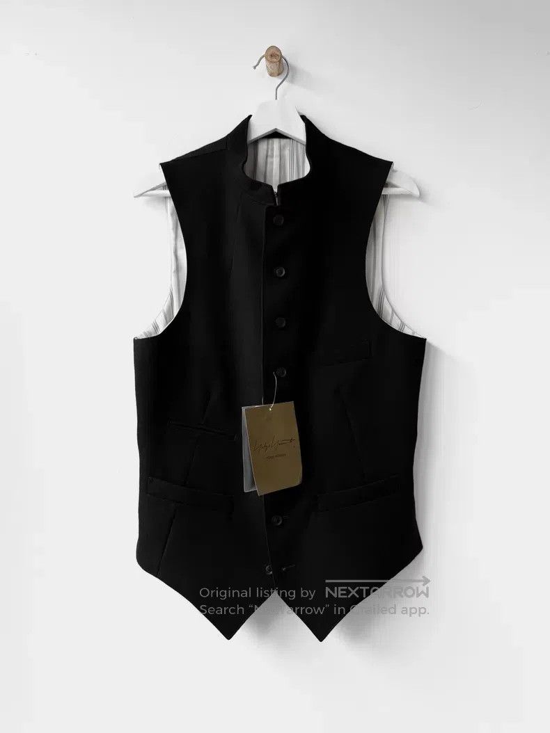 Yohji Yamamoto Yohji Yamamoto 24AW Standing Collar Military Vest Size US M / EU 48-50 / 2 - 1 Thumbnail