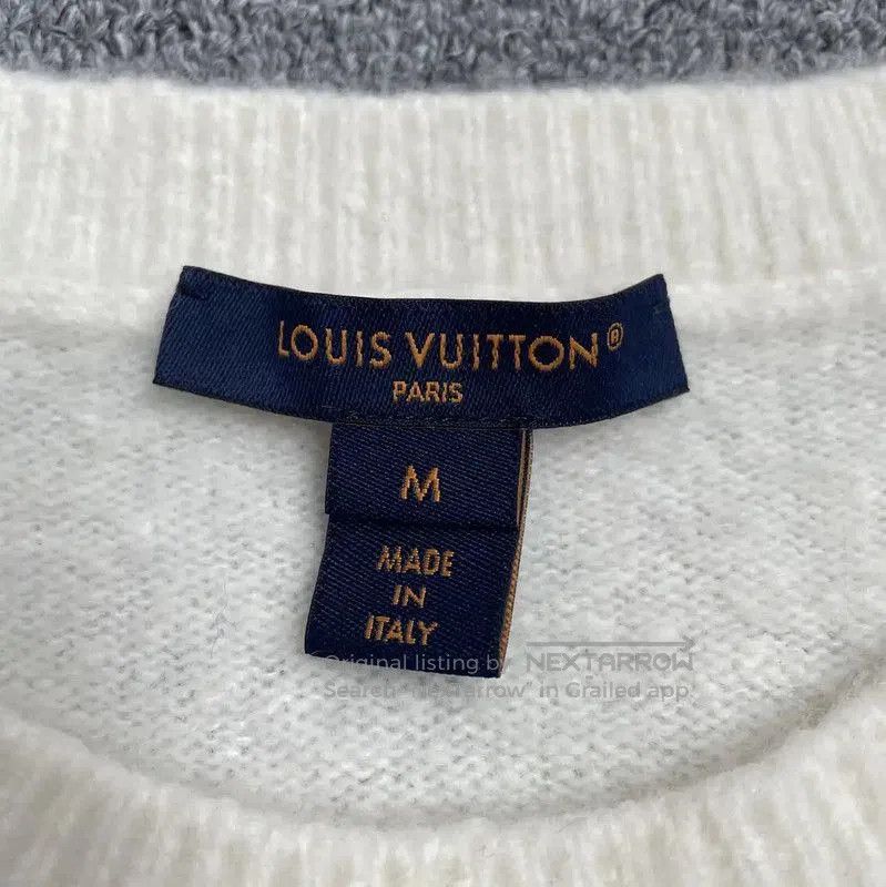 Louis Vuitton Louis Vuitton Cream Wool Blend T. Size M / US 6-8 / IT 42-44 - 3 Thumbnail