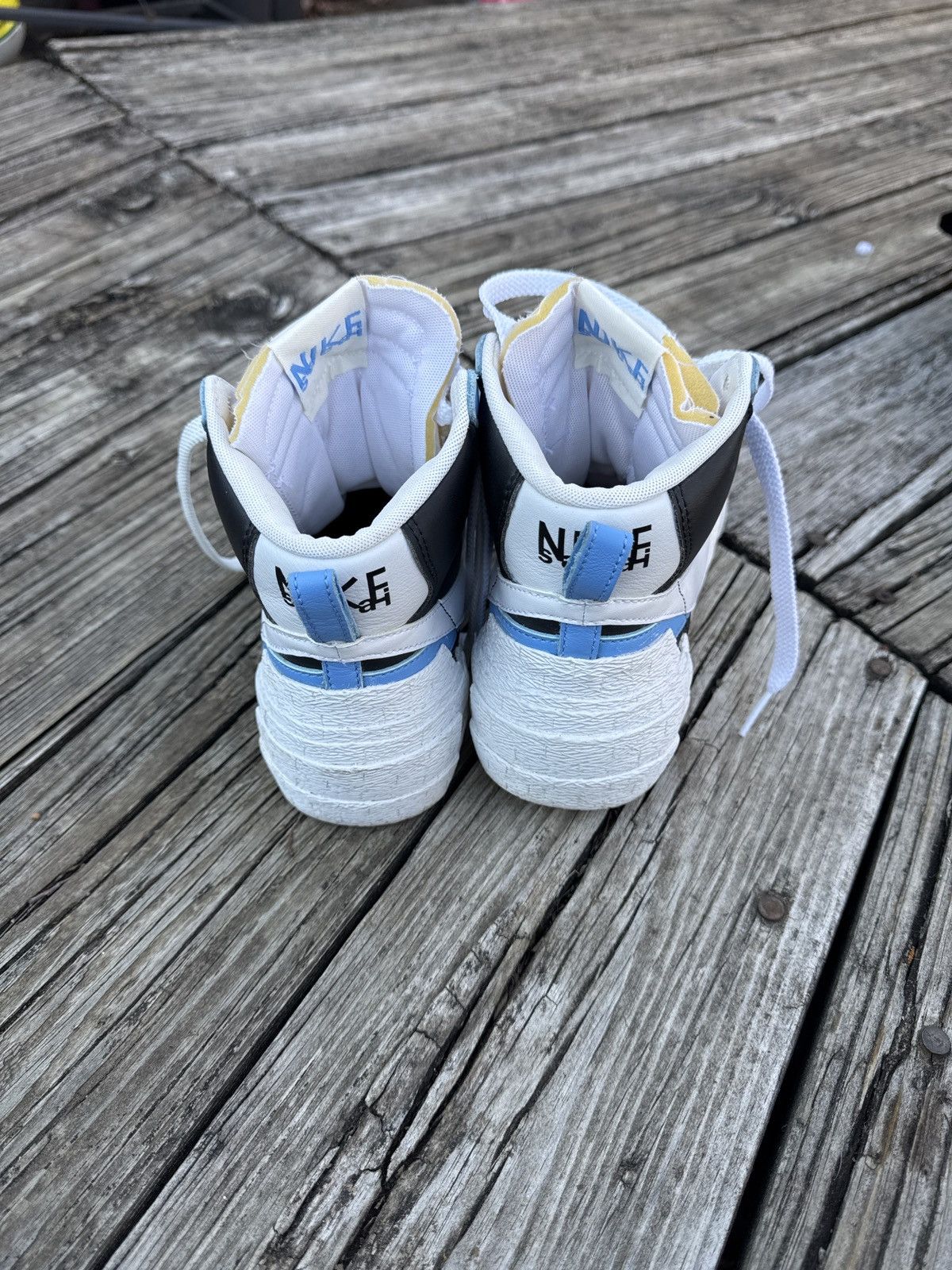 Nike × Sacai Nike x Sacai Mid University Blue Size US 6 / EU 39 - 4 Thumbnail
