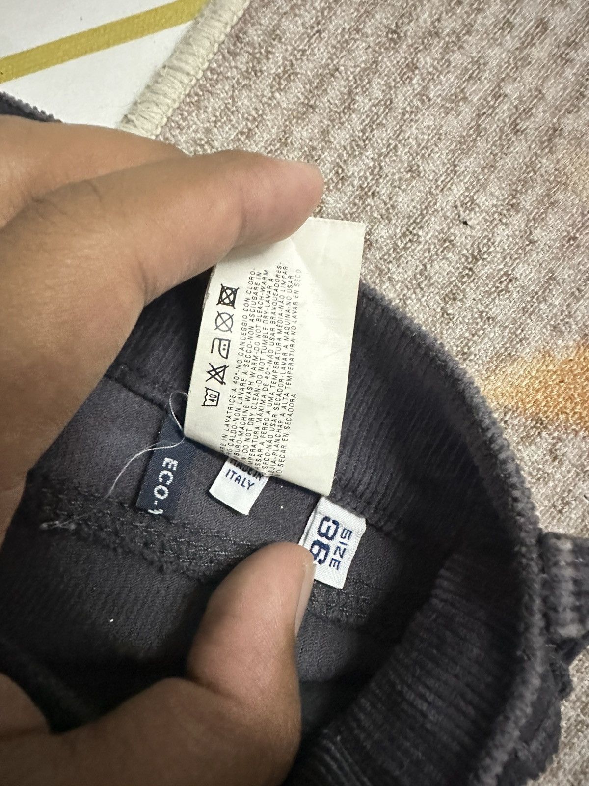 Armani 👹Armani Jeans Straight Cut Corduroy Jeans Size US 32 / EU 48 - 10 Thumbnail