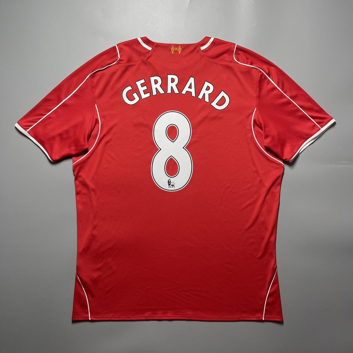 LIVERPOOL WARRIOR 2014/2015 FOOTBALL HOME JERSEY #8 GERRARD