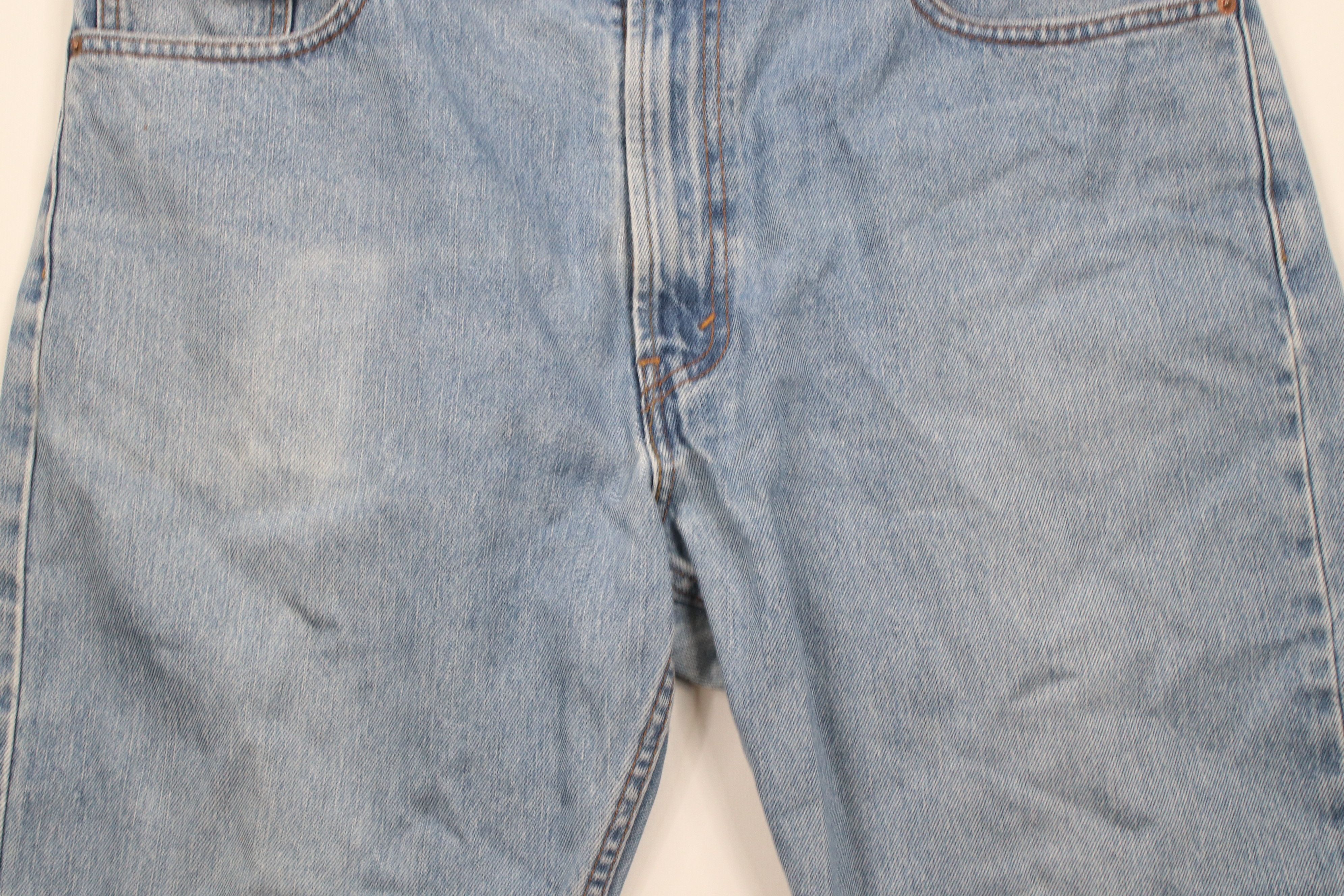 Levi's × Vintage Vintage Y2K Levis 505 Fit Cut Off Denim Jean Shorts Jorts Size US 38 / EU 54 - 3 Thumbnail
