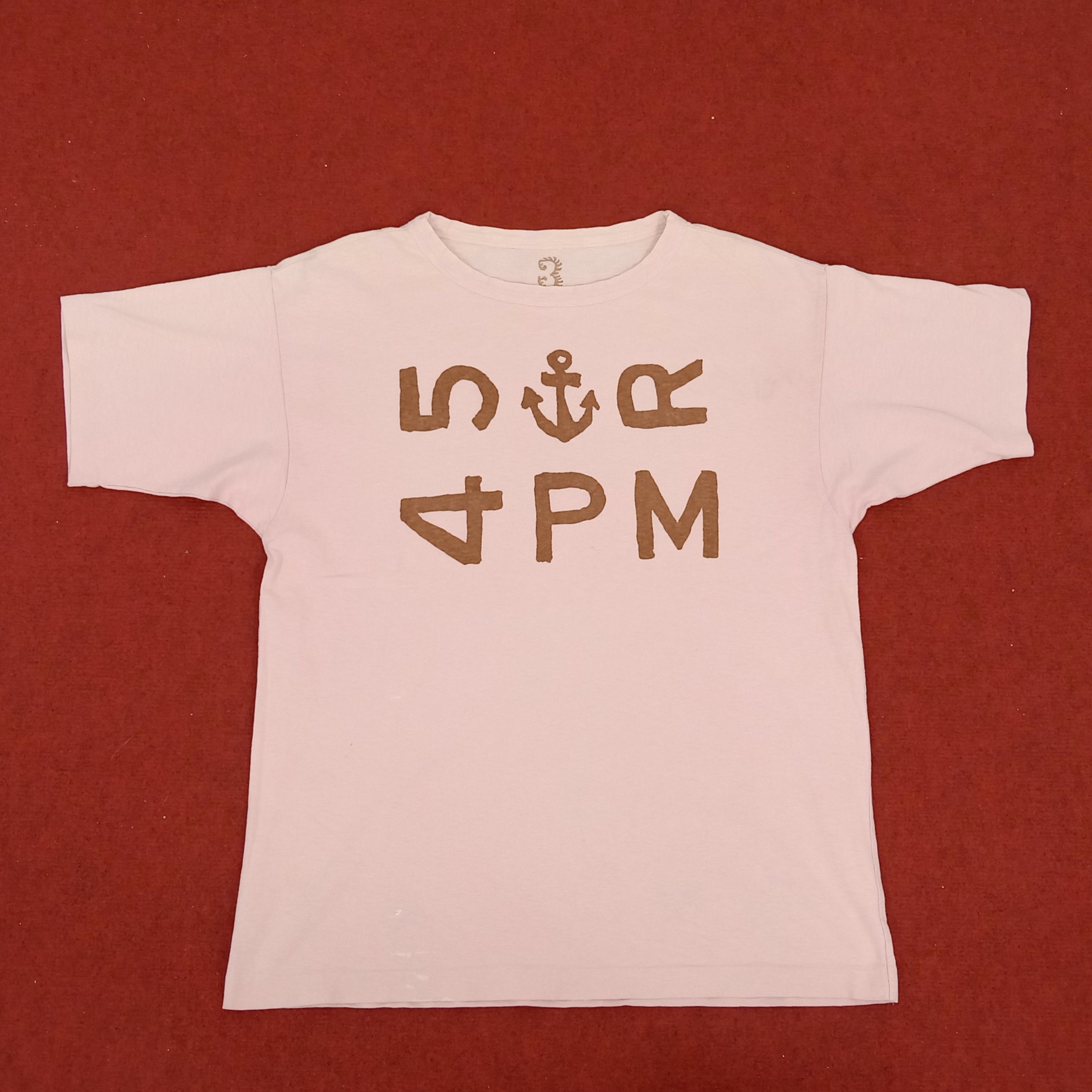 45rpm 45rpm Japanese Brand Spell Out Style Design Tshirt Size US L / EU 52-54 / 3 - 1 Thumbnail