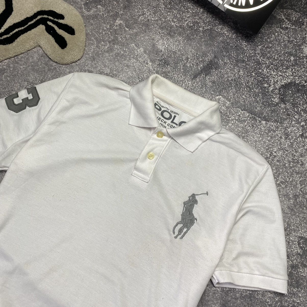 Vintage Vintage Polo Ralph Lauren Big Logo 3 y2k polo Size US XL / EU 56 / 4 - 3 Thumbnail