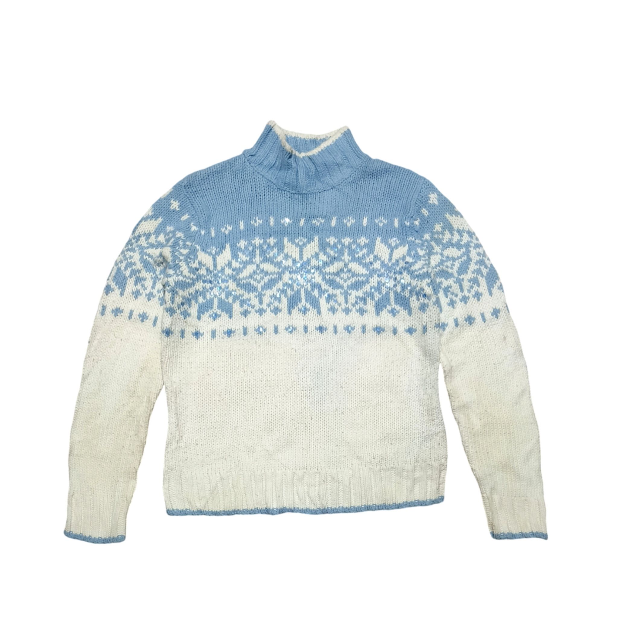 St. Johns Bay Vintage STJOHNSBAY Women's Ethnic Knit Acrylic Sweater Size M / US 6-8 / IT 42-44 - 1 Thumbnail