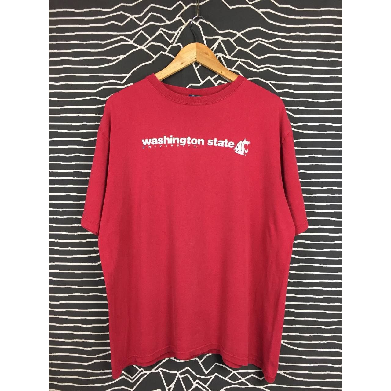 Vintage Vtg Washington State University Spell Out Logo Tee Size XL Size US XL / EU 56 / 4 - 1 Thumbnail