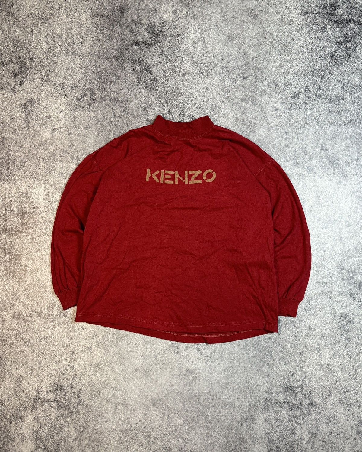 Japanese Brand × Kenzo × Vintage Vintage Kenzo Logo Sweatshirt Streetwear Rare Casual Style L Size US L / EU 52-54 / 3 - 1 Thumbnail