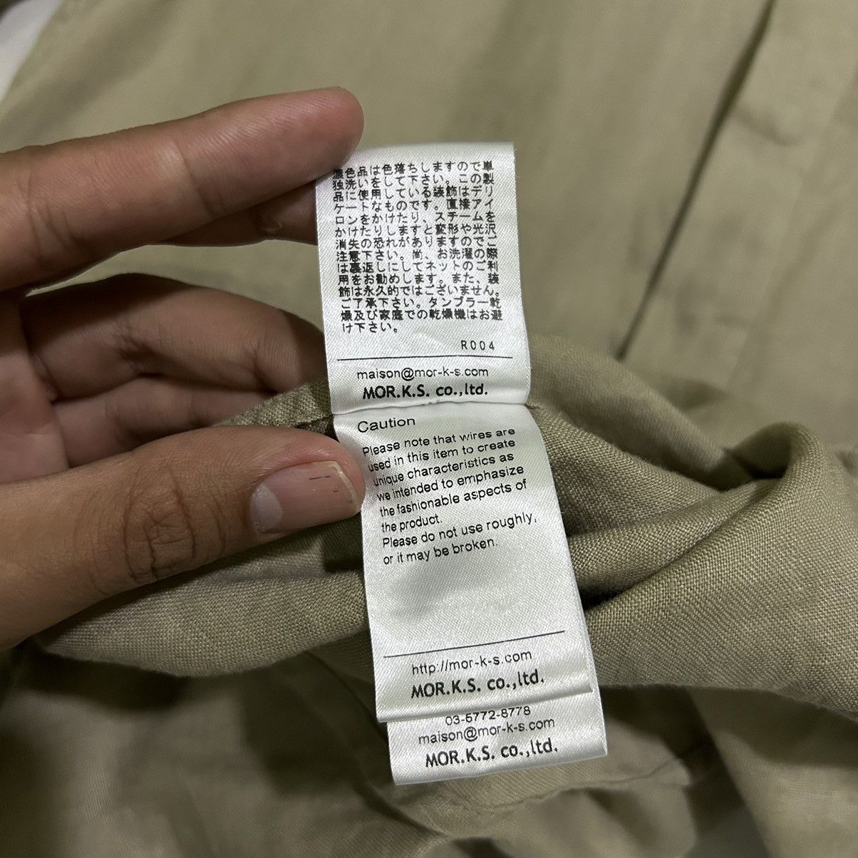 FranCisT MOR.K.S 1990s Francisf Mor.K.S - Beige Work Shirt Size US M / EU 48-50 / 2 - 17 Thumbnail