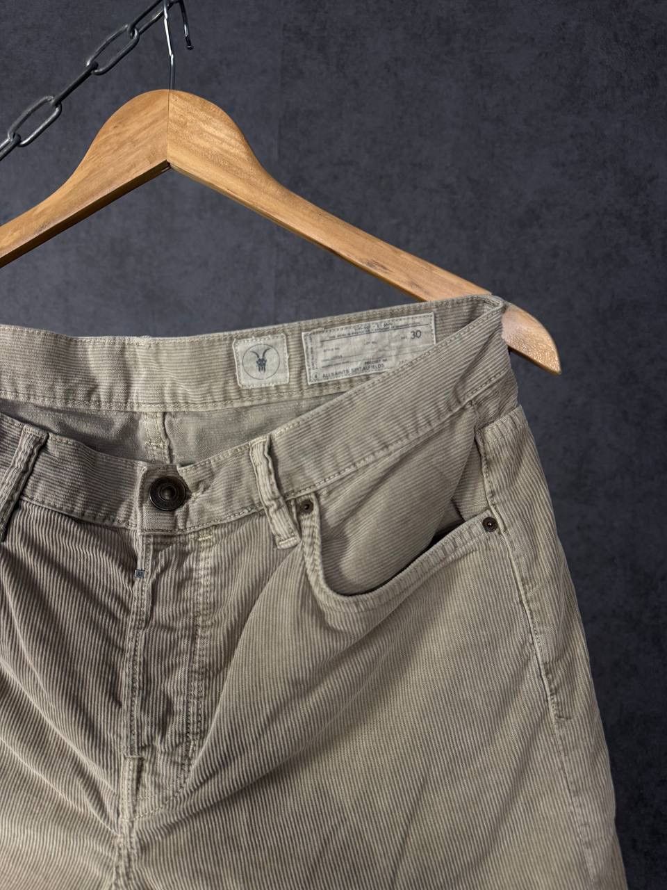 Allsaints Allsaints vintage designer velvet shorts Size US 30 / EU 46 - 2 Thumbnail