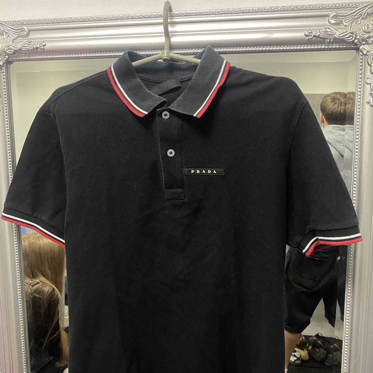 Prada Prada Polo Shirt Size US M / EU 48-50 / 2 - 2 Thumbnail