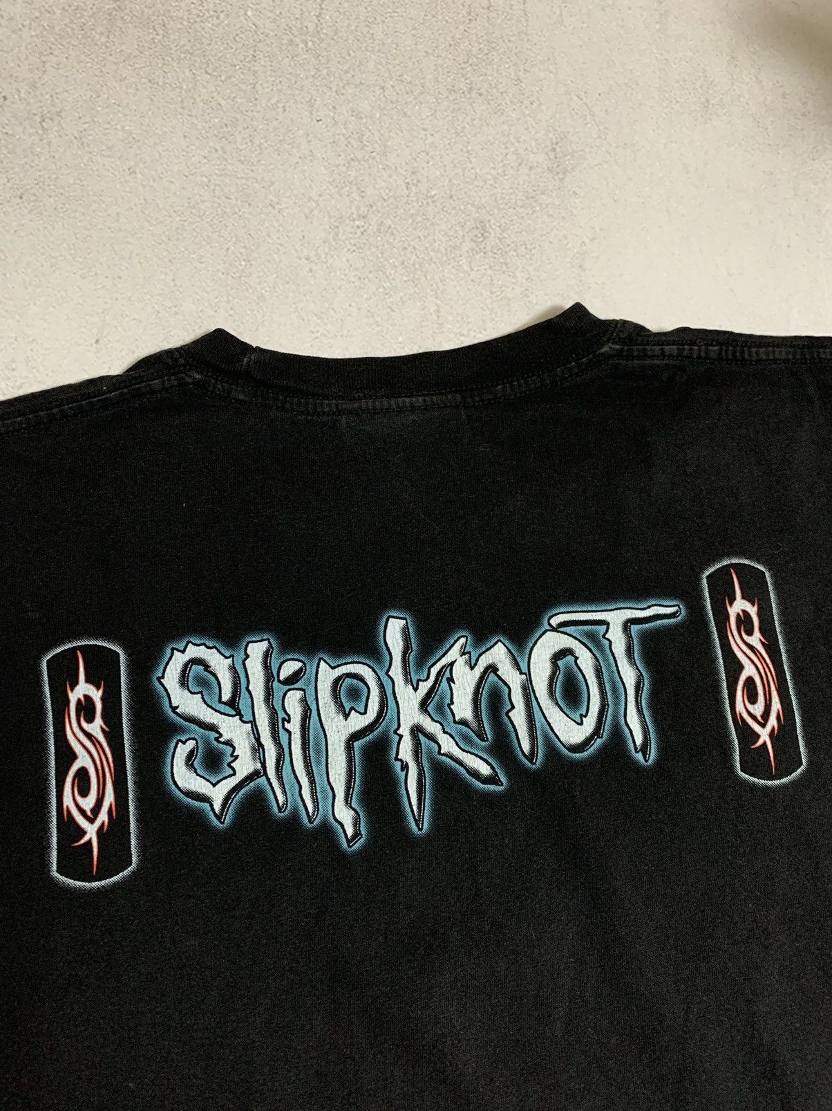 Band Tees × Vintage Vintage Slipknot T Shirt Tee Baggy Big Logo Crazy 90s Size US M / EU 48-50 / 2 - 10 Thumbnail