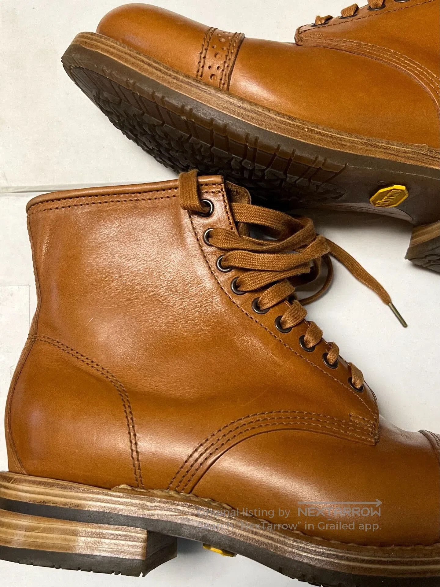 Julian Zigerli Julian Boots Madison in Light Brown. Size US 8.5 / EU 41-42 - 4 Thumbnail