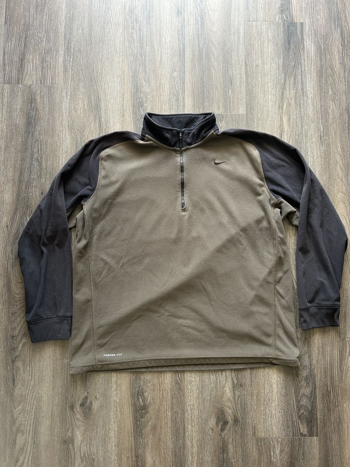 Nike Nike Retro Therma-Fit Quarter Zip Fleece Sweatshirt Mens XL Size US XL / EU 56 / 4 - 1 Thumbnail