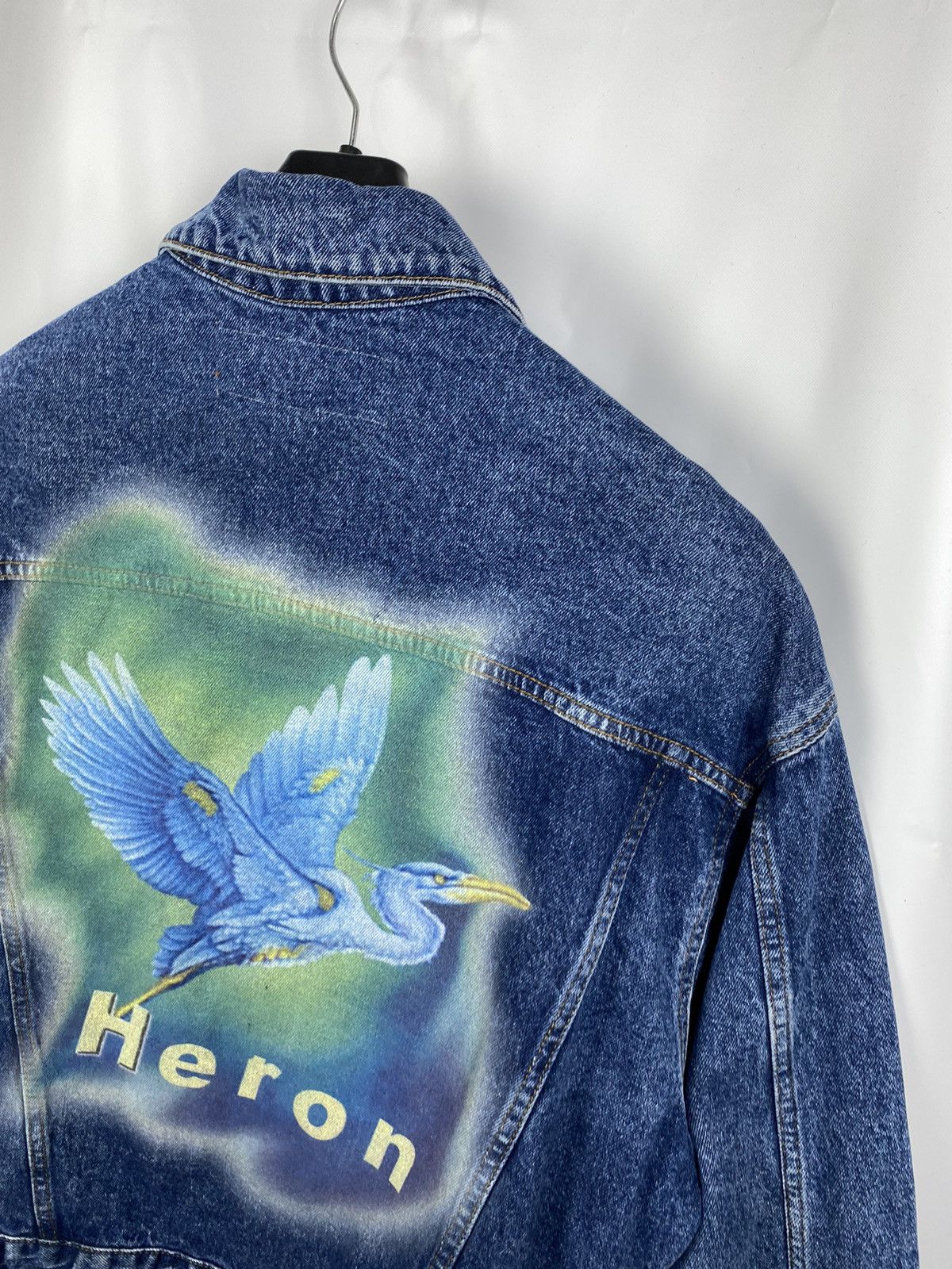 Heron Preston Heron Preston Denim Airbrush Heron Jacket Printed size S Size US S / EU 44-46 / 1 - 13 Thumbnail
