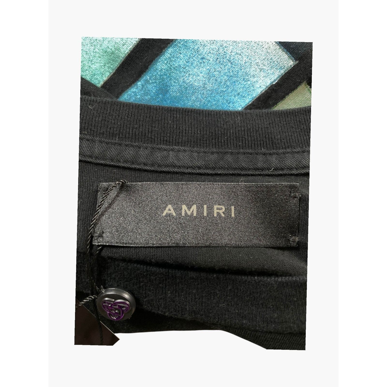 Amiri Amiri Watercolors Black Tee Size US L / EU 52-54 / 3 - 3 Thumbnail