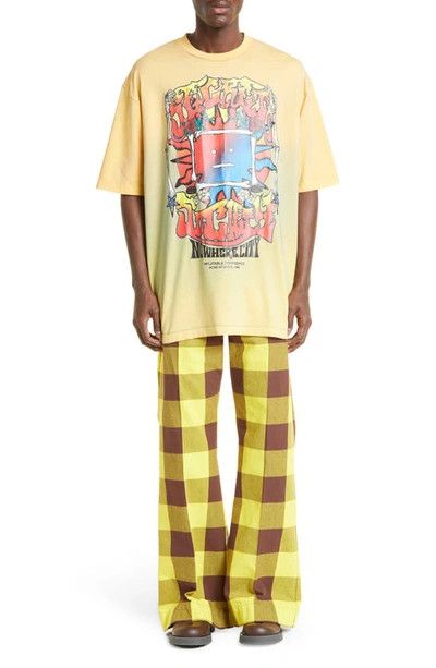 Acne Studios o1y1024 T-Shirt in Ocher Size US XXS / EU 40 - 5 Thumbnail