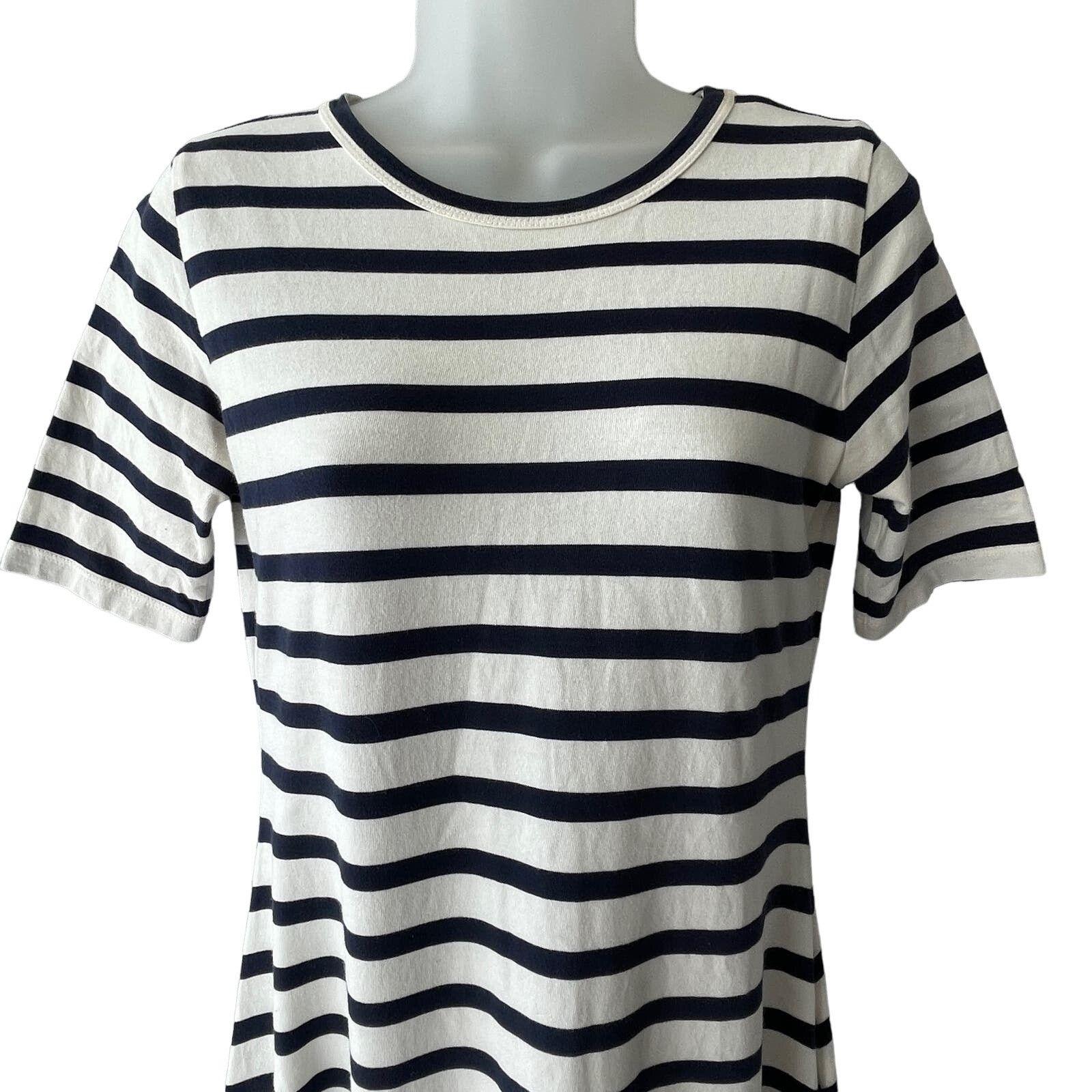 J.Crew J.Crew Breton Stripe Tee Shirt Maxi Dress Size XS NWOT Size XS / US 0-2 / IT 36-38 - 3 Thumbnail