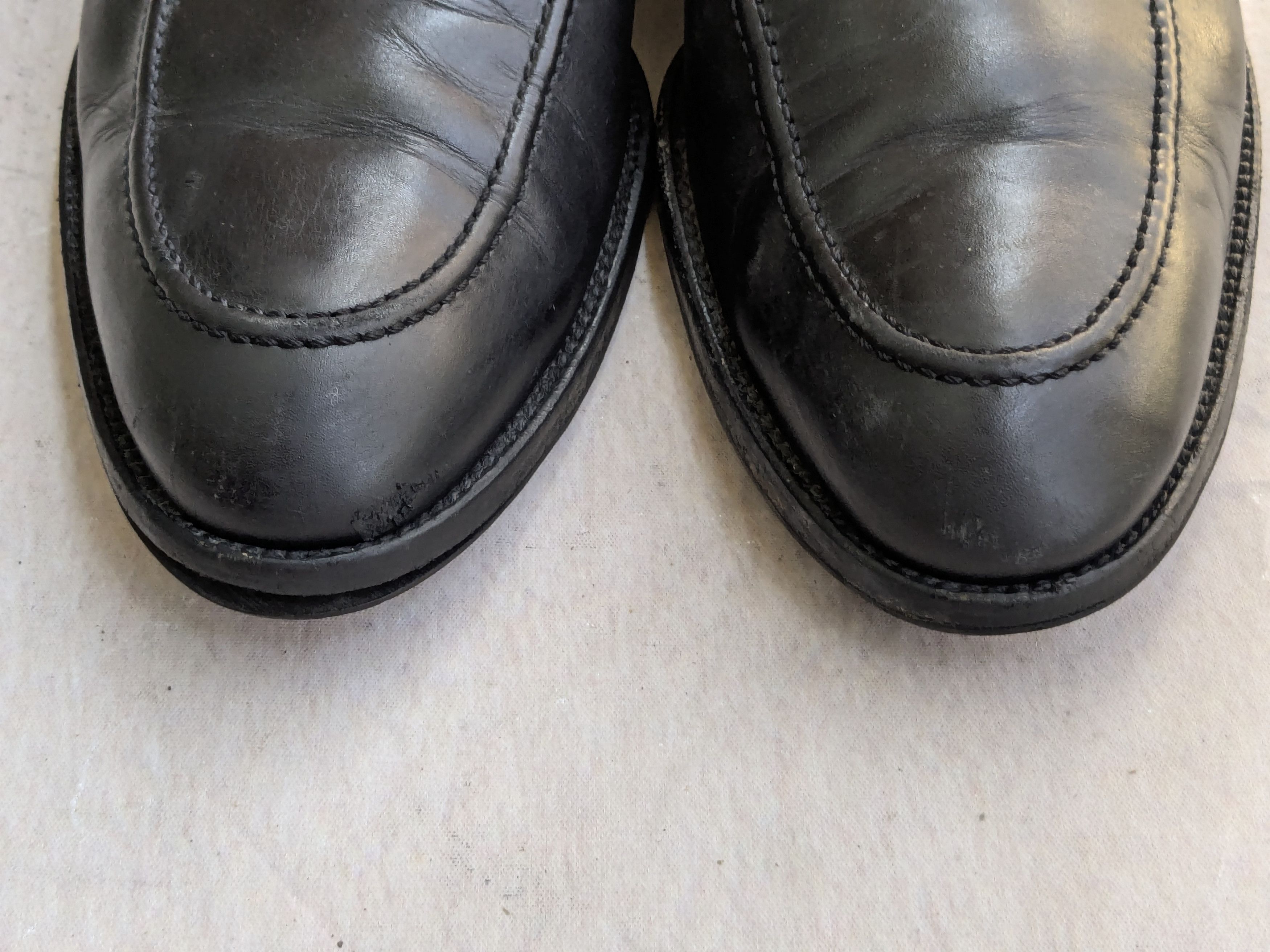 Salvatore Ferragamo × Vintage Salvatore Ferragamo Horsebit Loafers Black 14 D Snaffle Bit Size US 14 / EU 47 - 2 Thumbnail