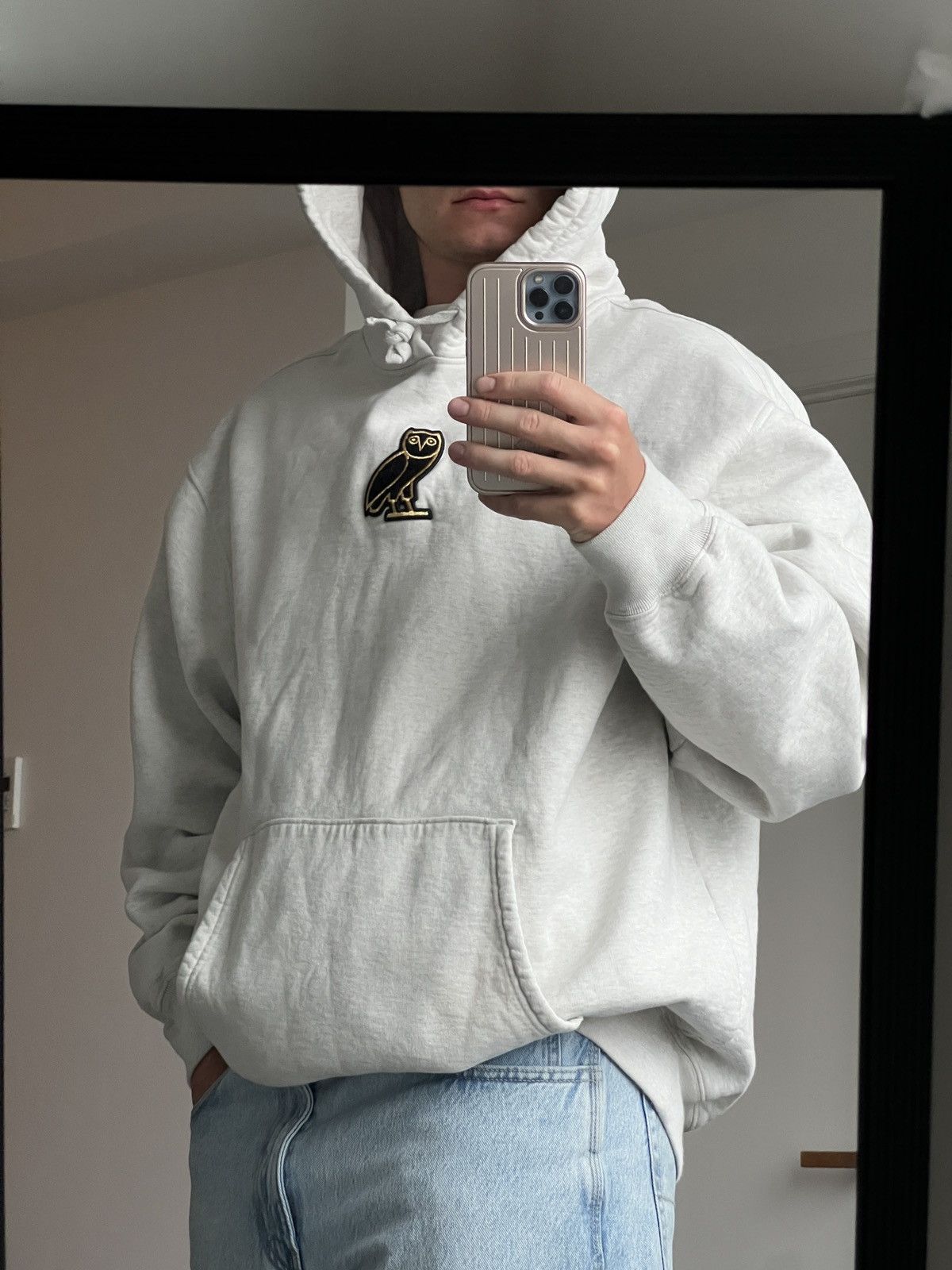 October's Very Own OVO Classic Owl Hoodie SIGNATURE - ASH HEATHER GREY Size US XXL / EU 58 / 5 - 2 Thumbnail
