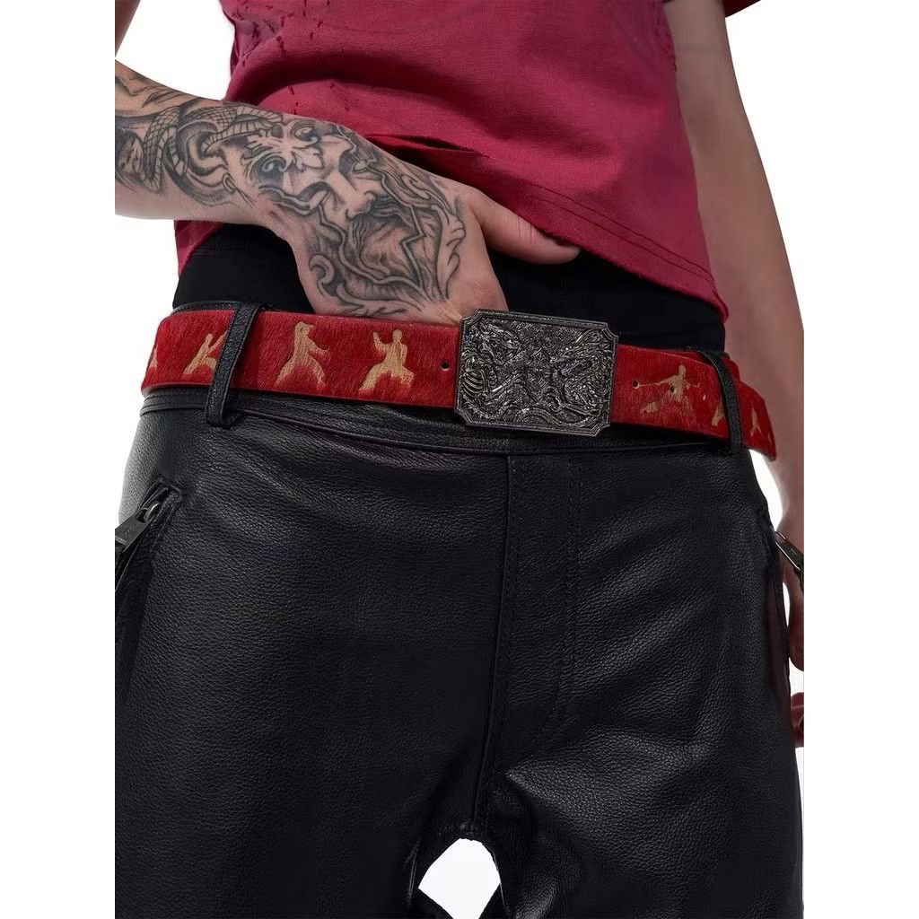 Japanese Brand Martial art figure Red Colour Belt Size ONE SIZE - 1 Thumbnail