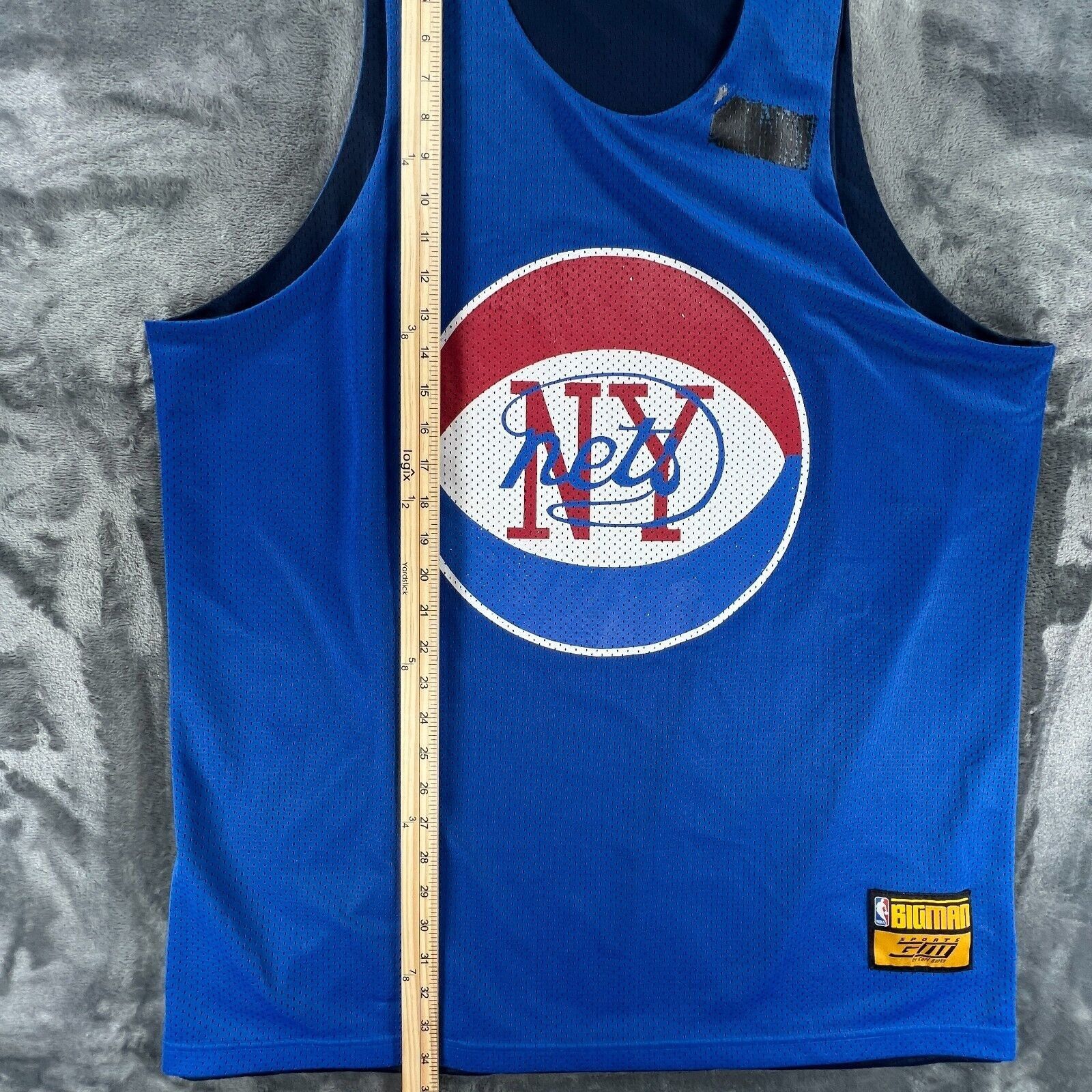 Other New Jersey Nets Reversible Basketball Jersey Men XL NBA Big Size US XL / EU 56 / 4 - 9 Thumbnail