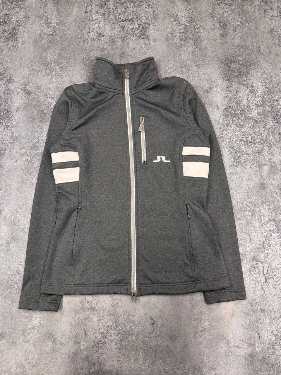 J.Lindeberg J Lindeberg Women Grey Zip Jacket Sport Full Zip Sweatshirt Size M / US 6-8 / IT 42-44 - 1 Thumbnail
