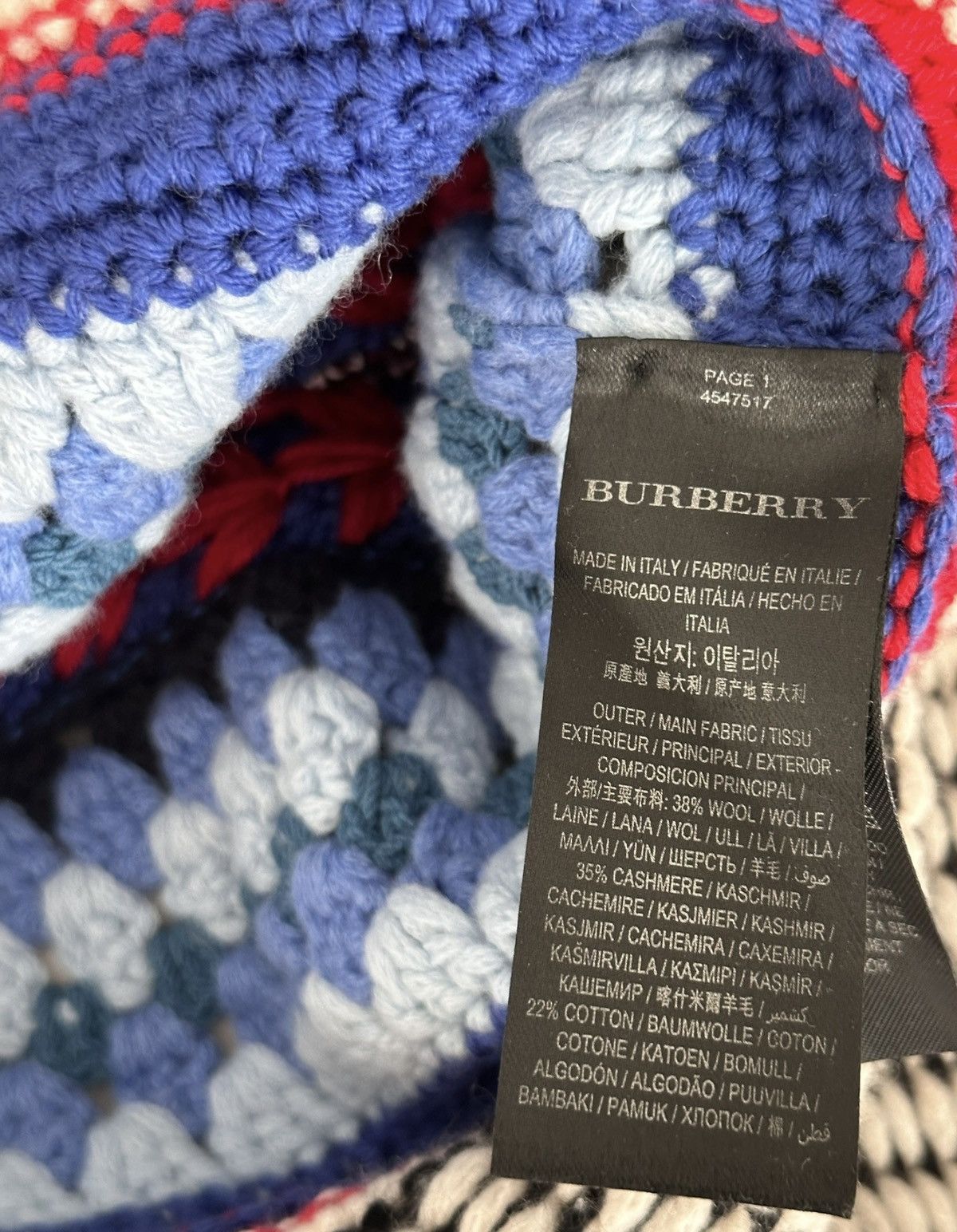 Burberry Burberry Mixed Knit Sweater Vest Size US M / EU 48-50 / 2 - 5 Thumbnail