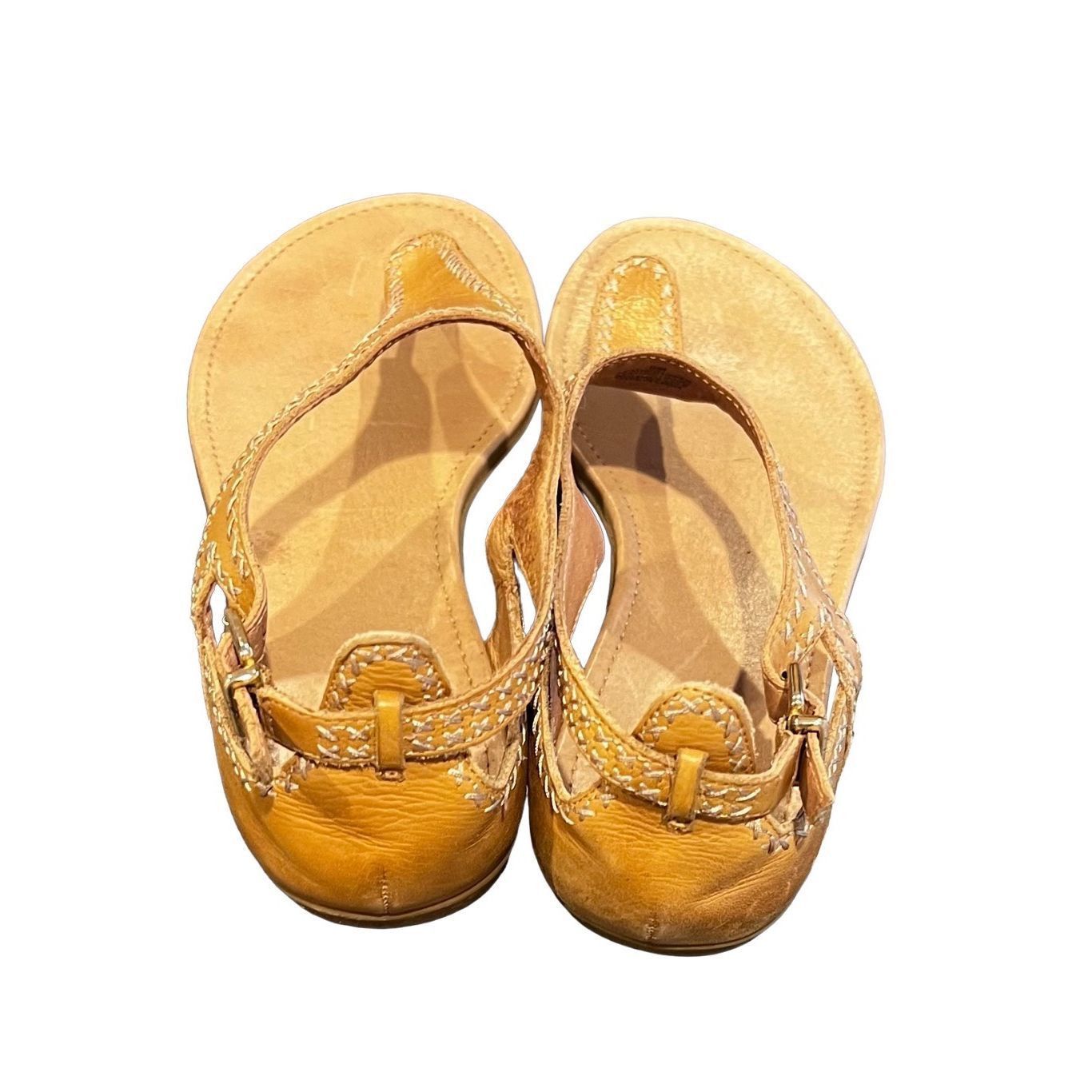 Clarks Nature Leather Sandals Sise 9 Size US 7 / IT 37 - 2 Thumbnail