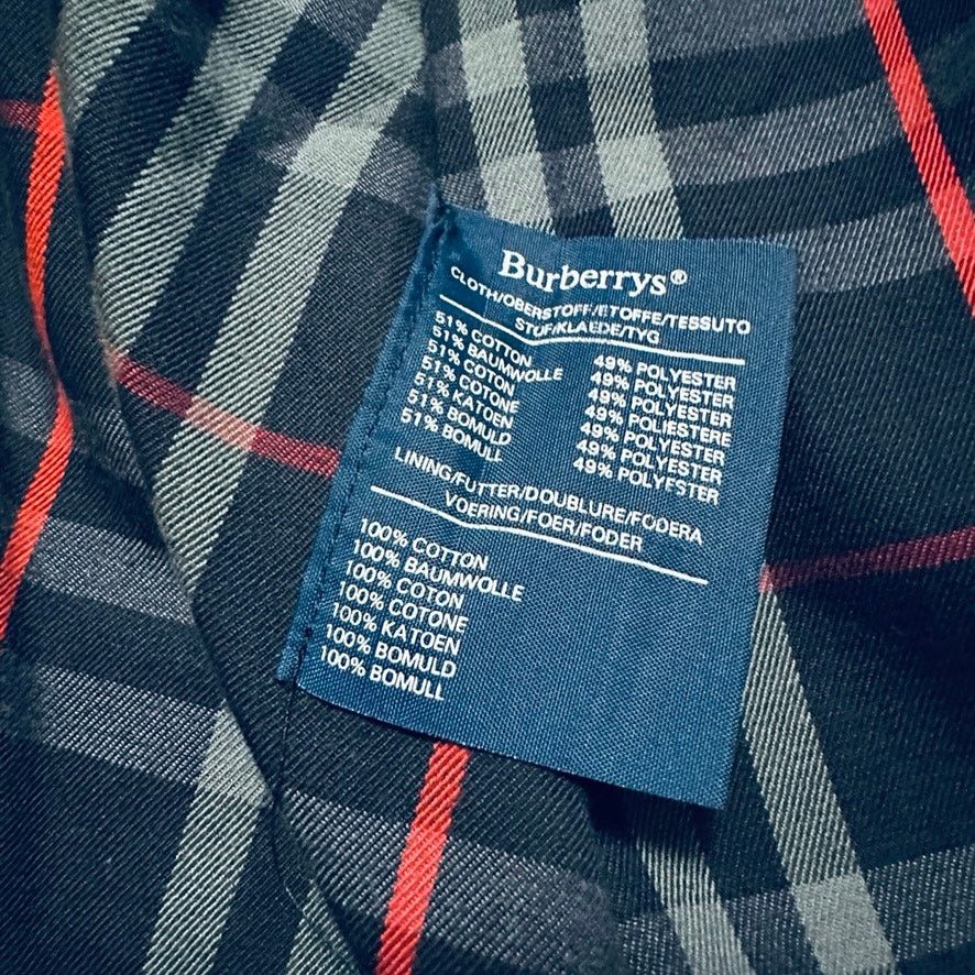 Burberry Burberry navy zipper lining jacket Size US XL / EU 56 / 4 - 7 Thumbnail