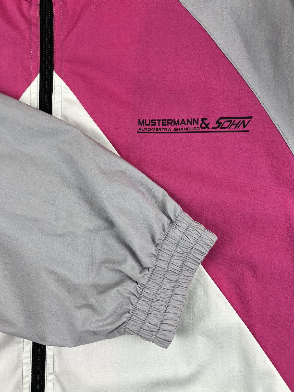 Vetements SS19 Vetements Mustermann & Sohn Pink Zip Up Track Jacket Size US S / EU 44-46 / 1 - 4 Thumbnail