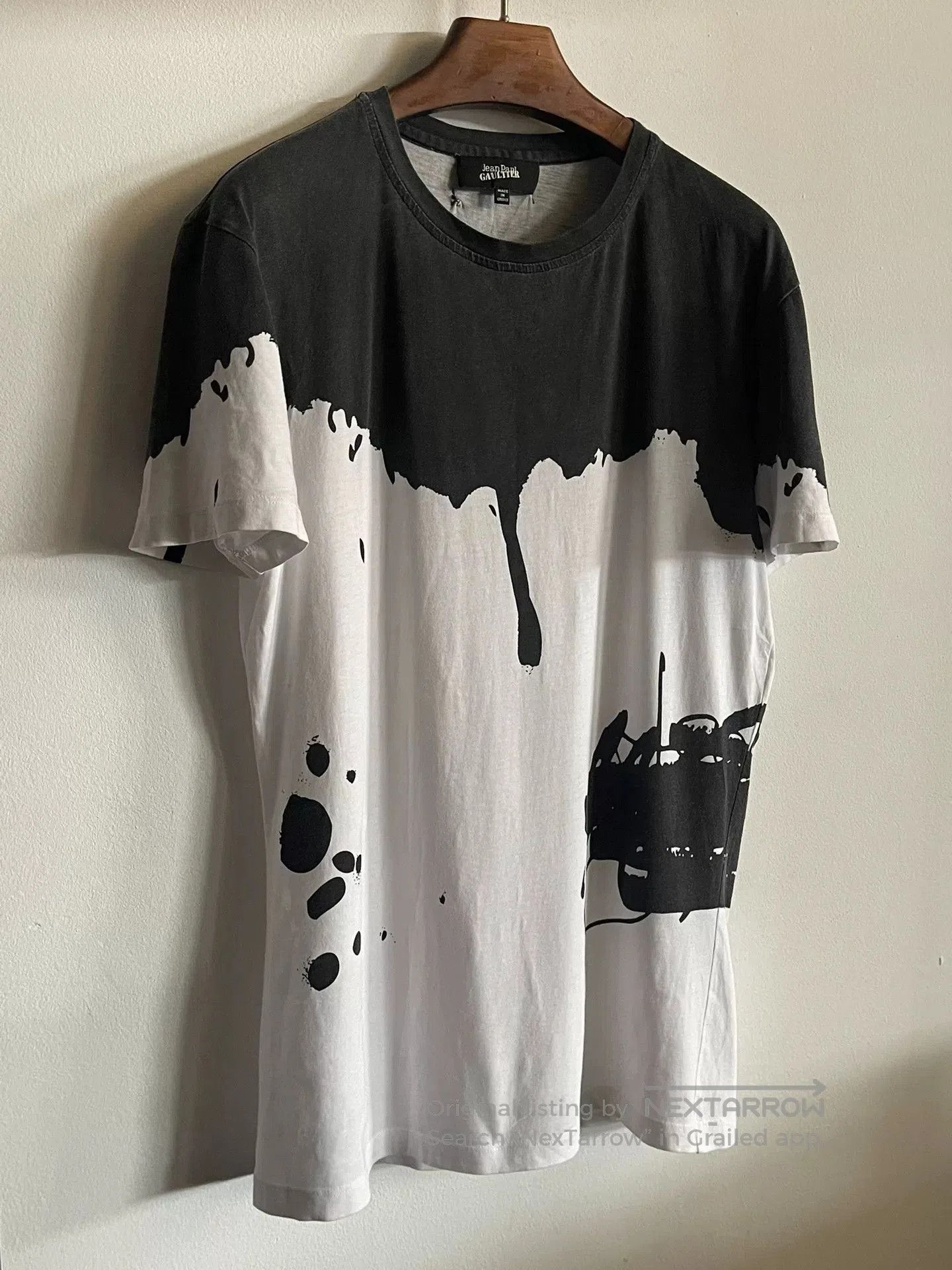 Jean Paul Gaultier jean paul gaultier paint splatter t-shirt. Size US S / EU 44-46 / 1 - 2 Thumbnail