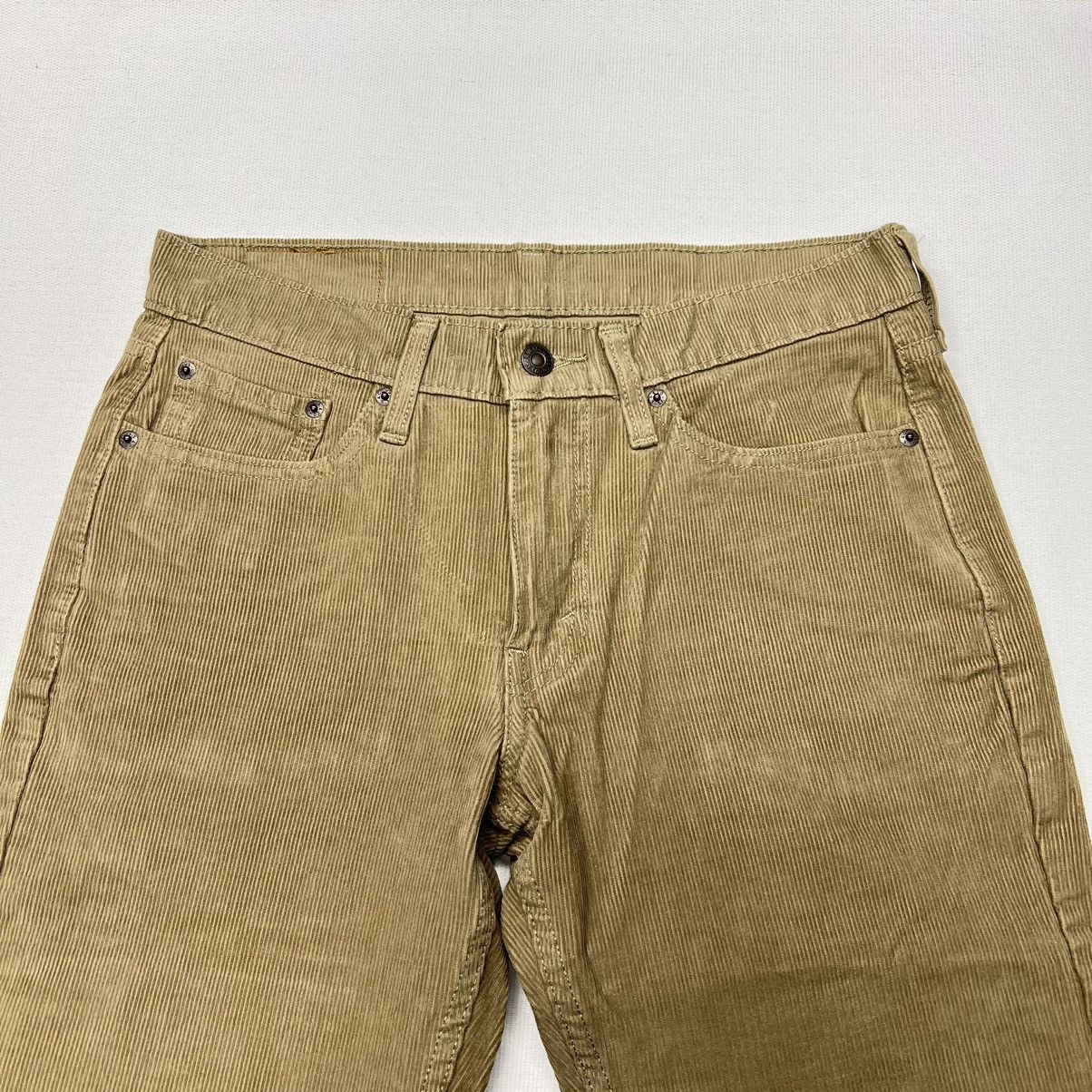 Levi's Levis 514 Corduroy Pants Beige Khaki Straight Fit Casual Size US 30 / EU 46 - 4 Thumbnail