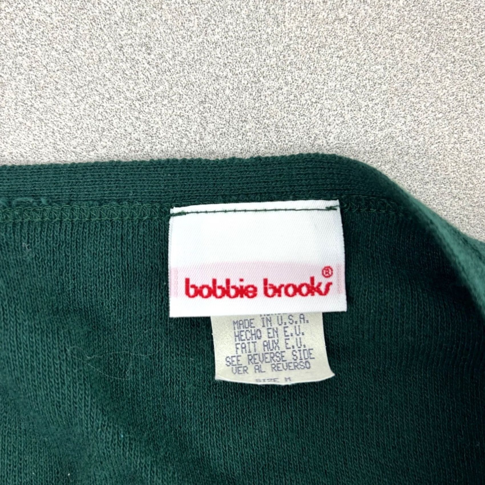 Vintage VTG Bobbie Brooks Women Green V Neck Button Front Sleeveless Sweater Vest Medium Size M / US 6-8 / IT 42-44 - 3 Thumbnail